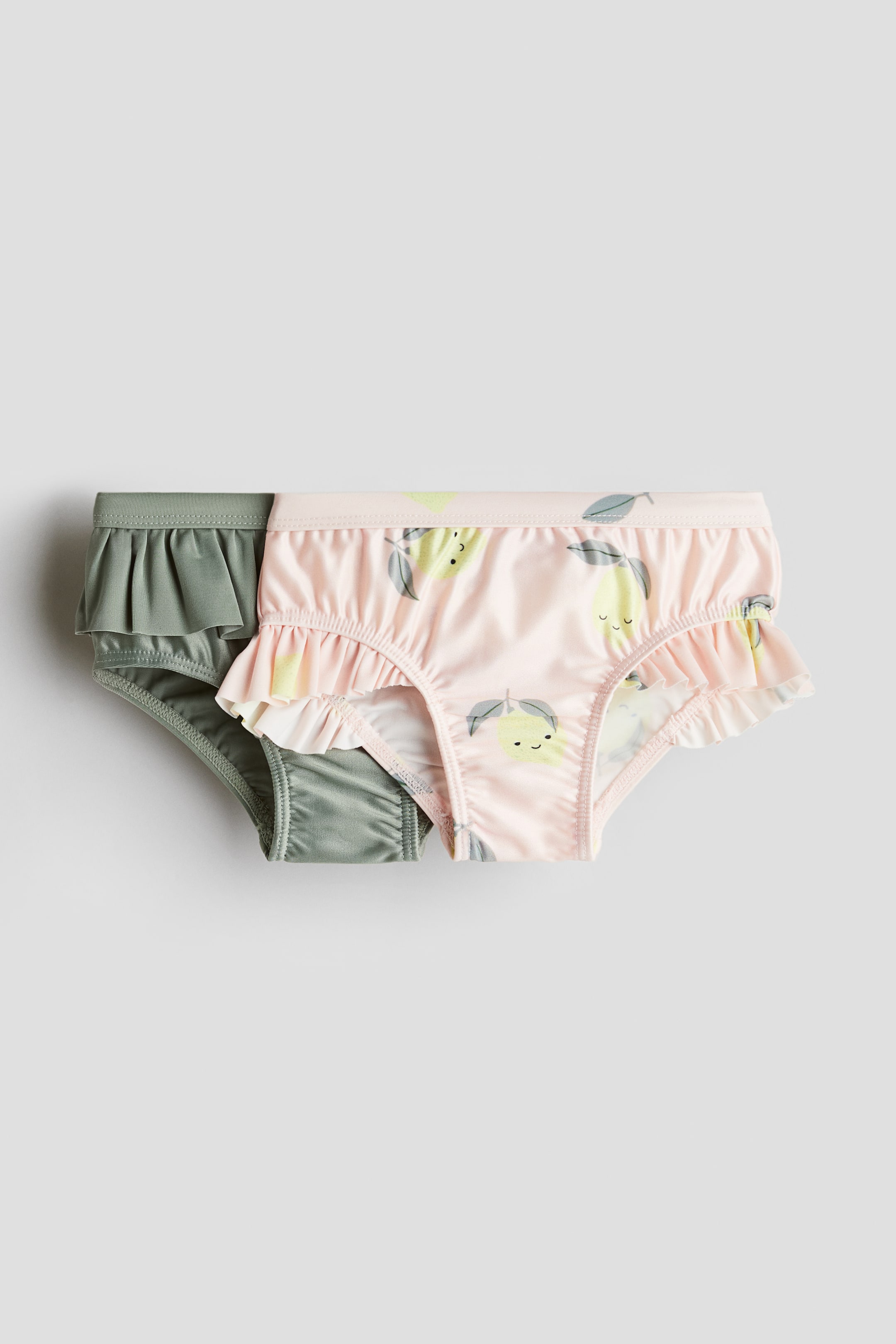 Ruffled Swim Briefs