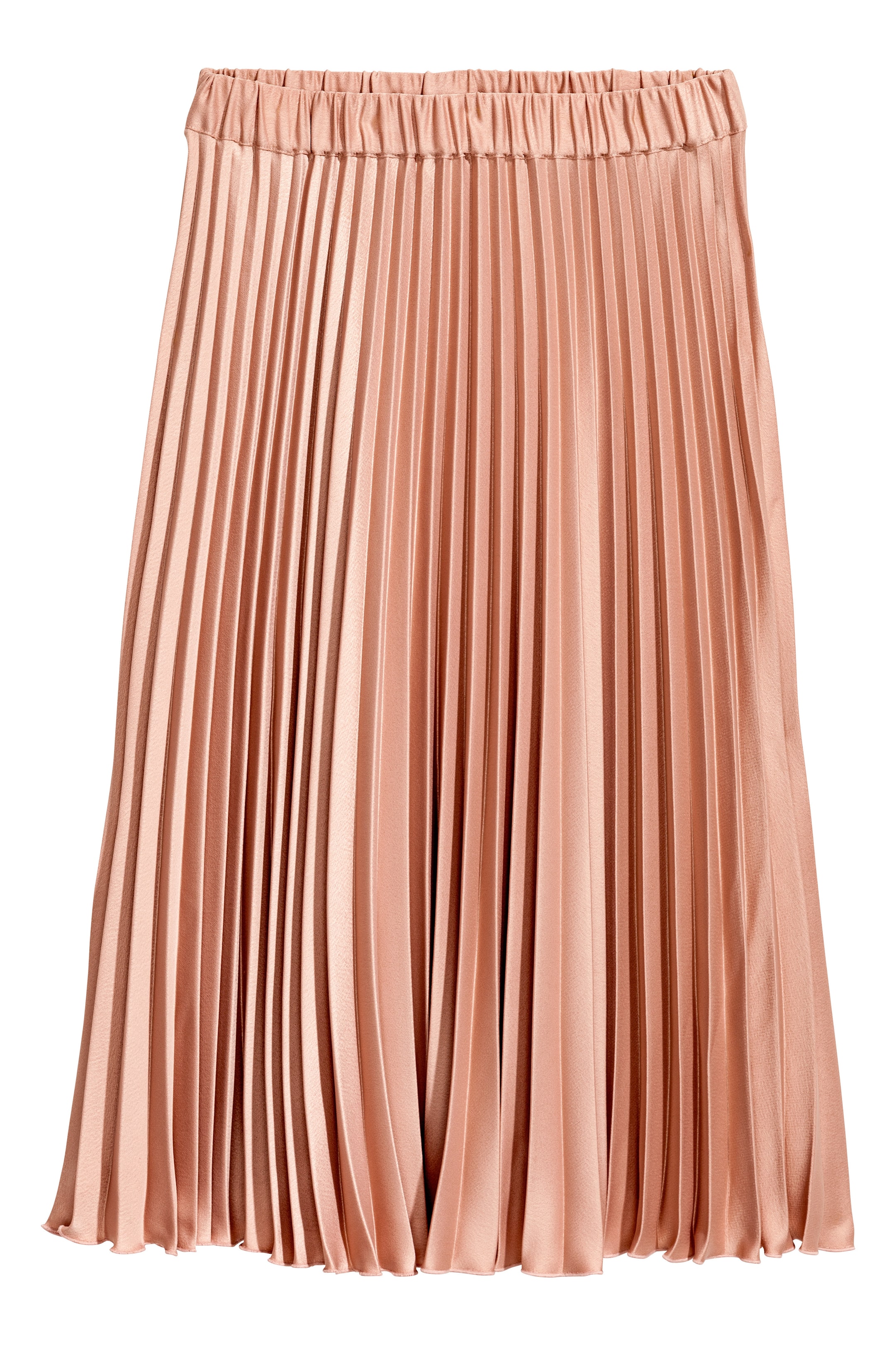 Agrandir l'image: Jupe plissée - Rose poudré - FEMME | H&M FR 1