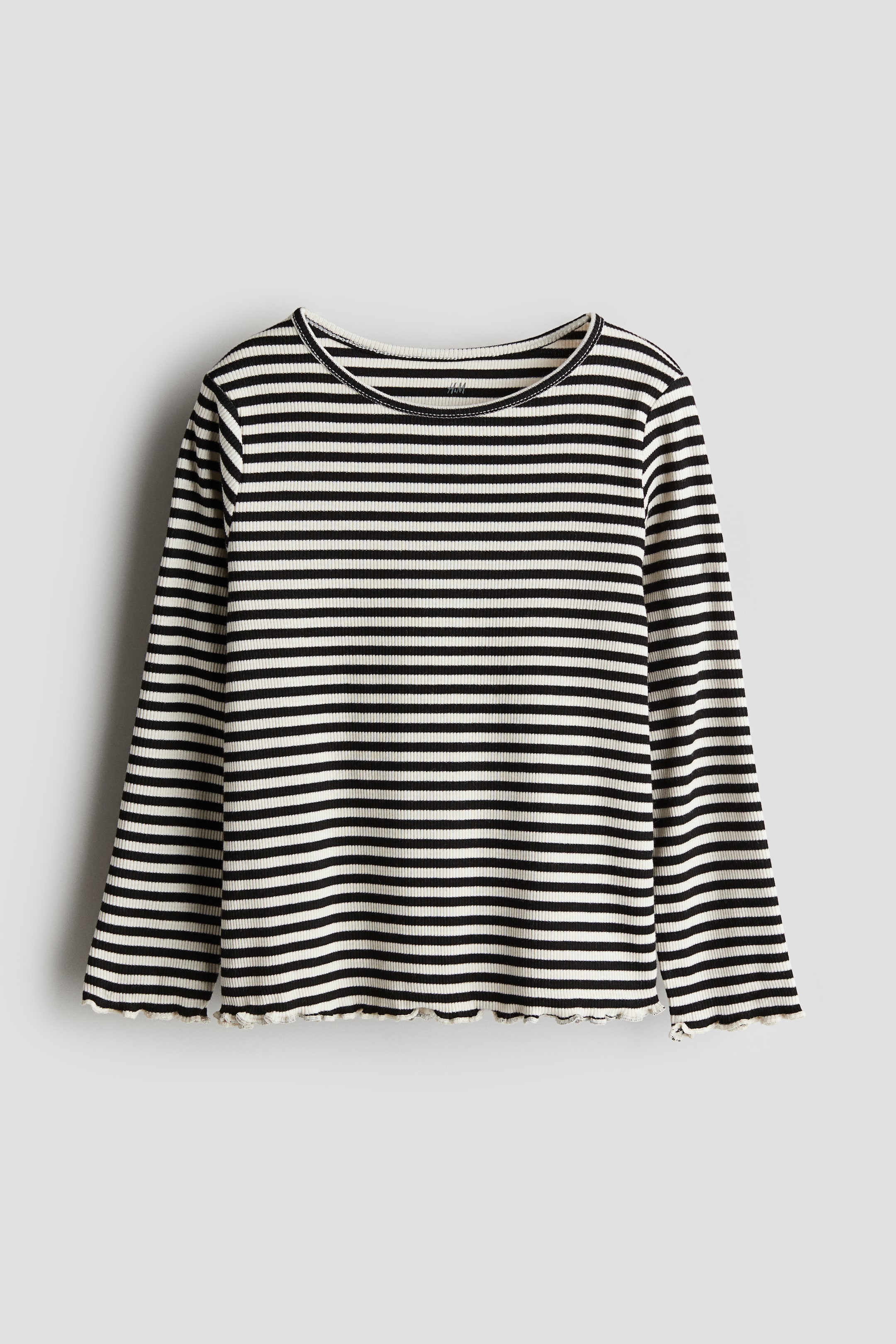 Long-sleeved Jersey Top