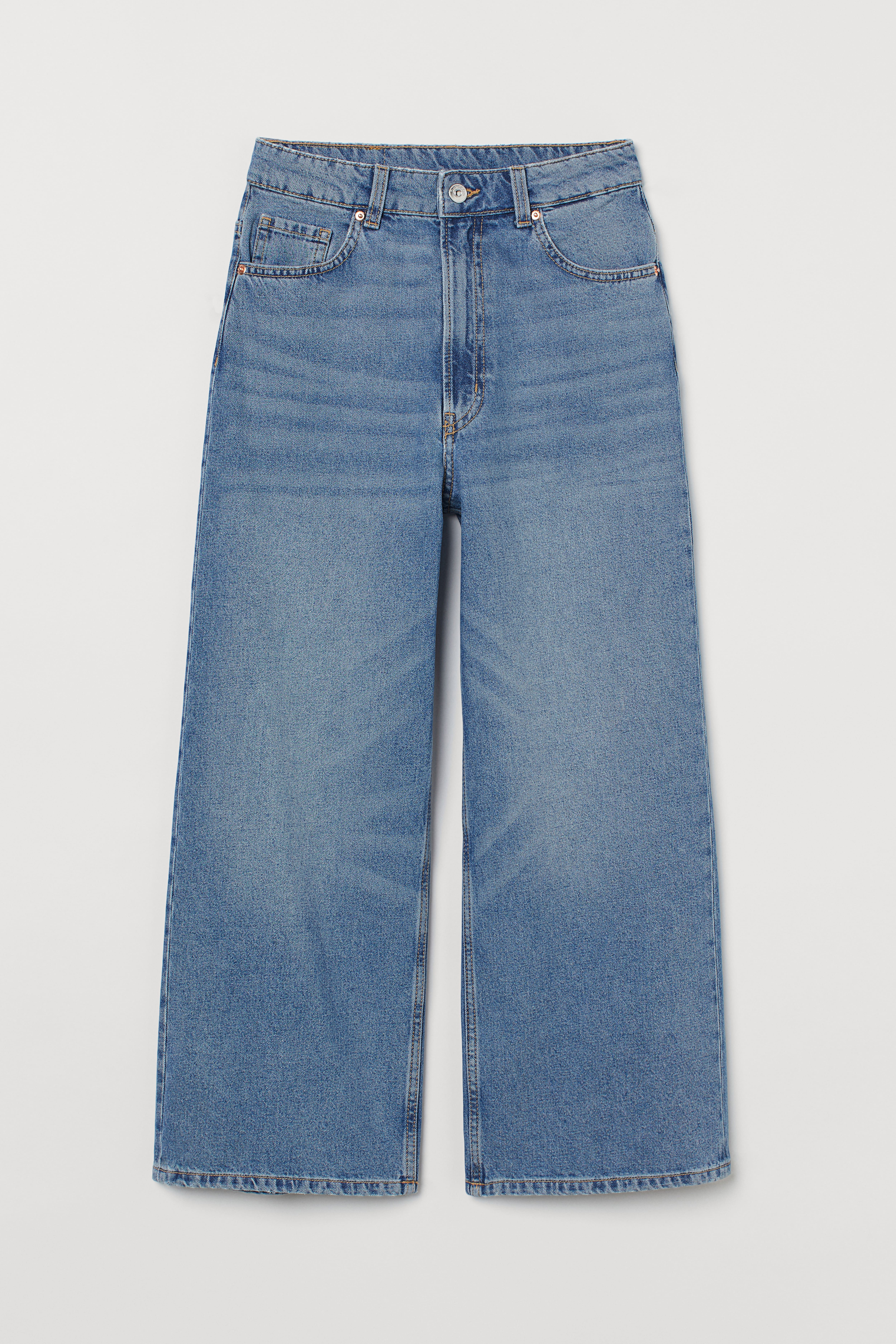 High shops waisted culotte jeans