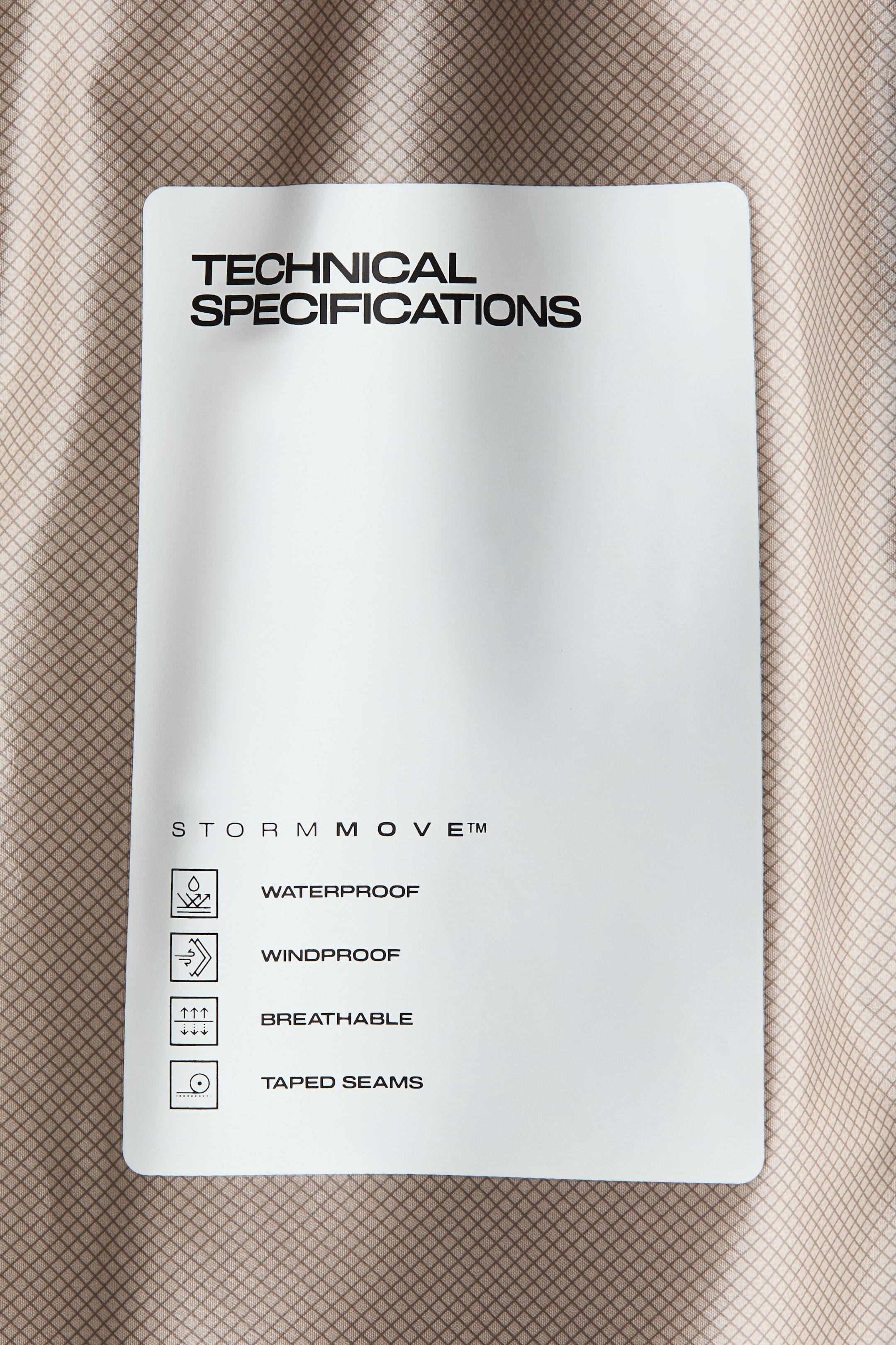 Женские куртки H&M Loose-Fit Raincoat with StormMove™ — фото 9