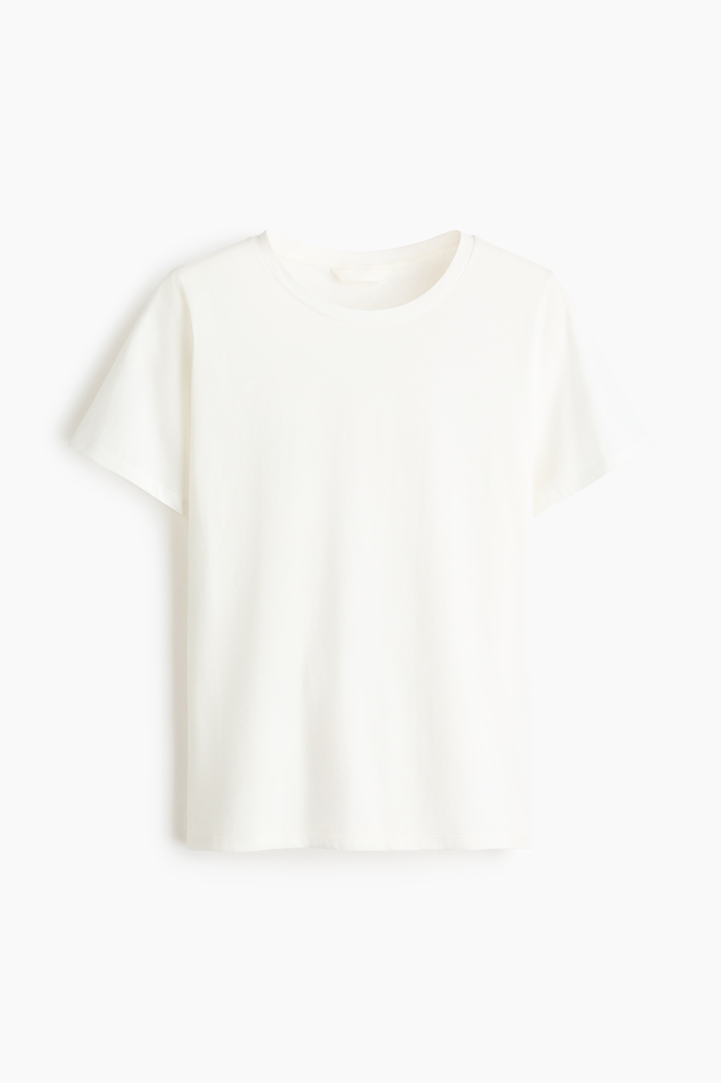 Cotton T-shirt - White/Dark dusty pink/Light yellow/Black/White/Light grey marl/Light pink/White/Navy blue striped