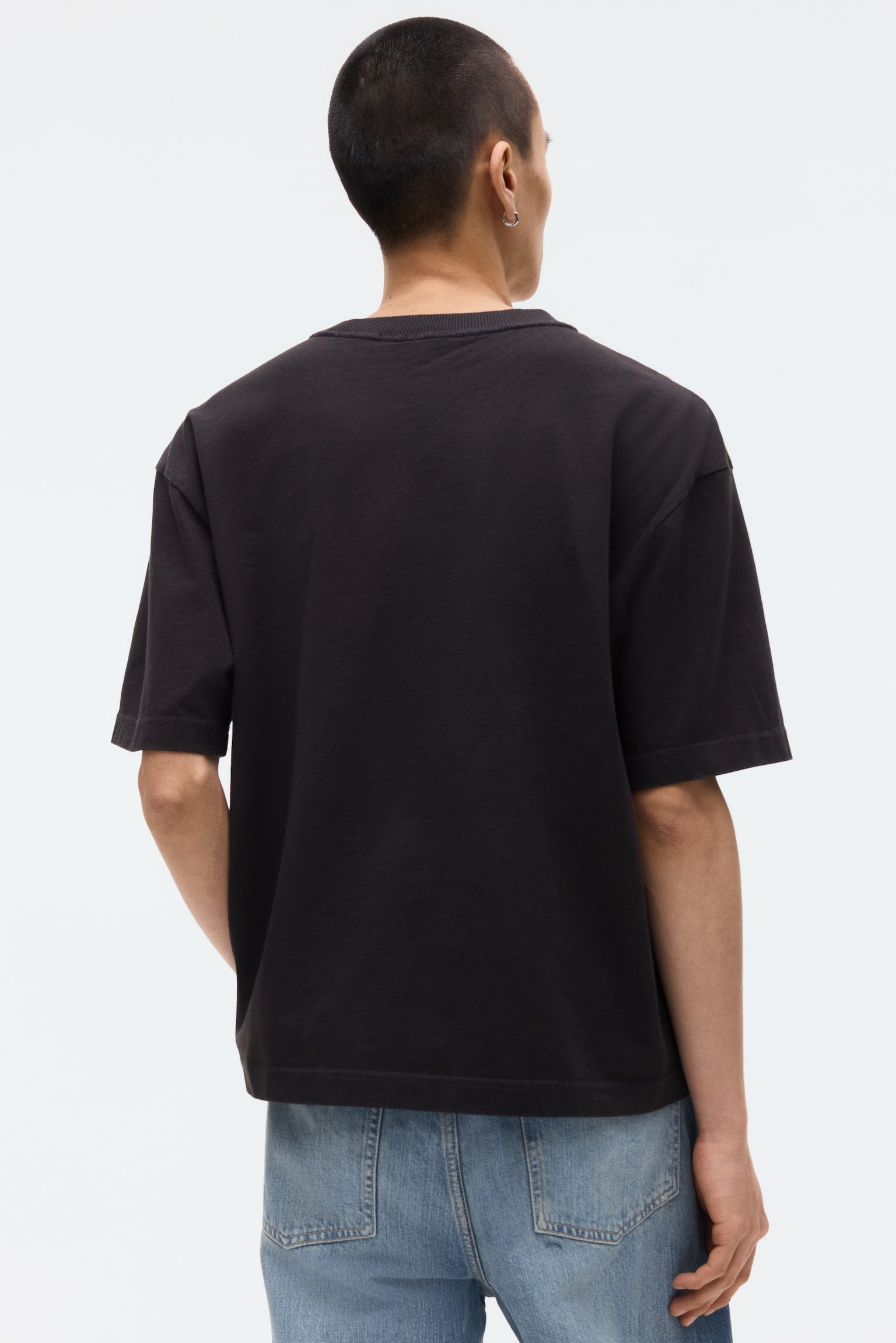 Loose Fit Printed T-shirt - Black/Honda - 3