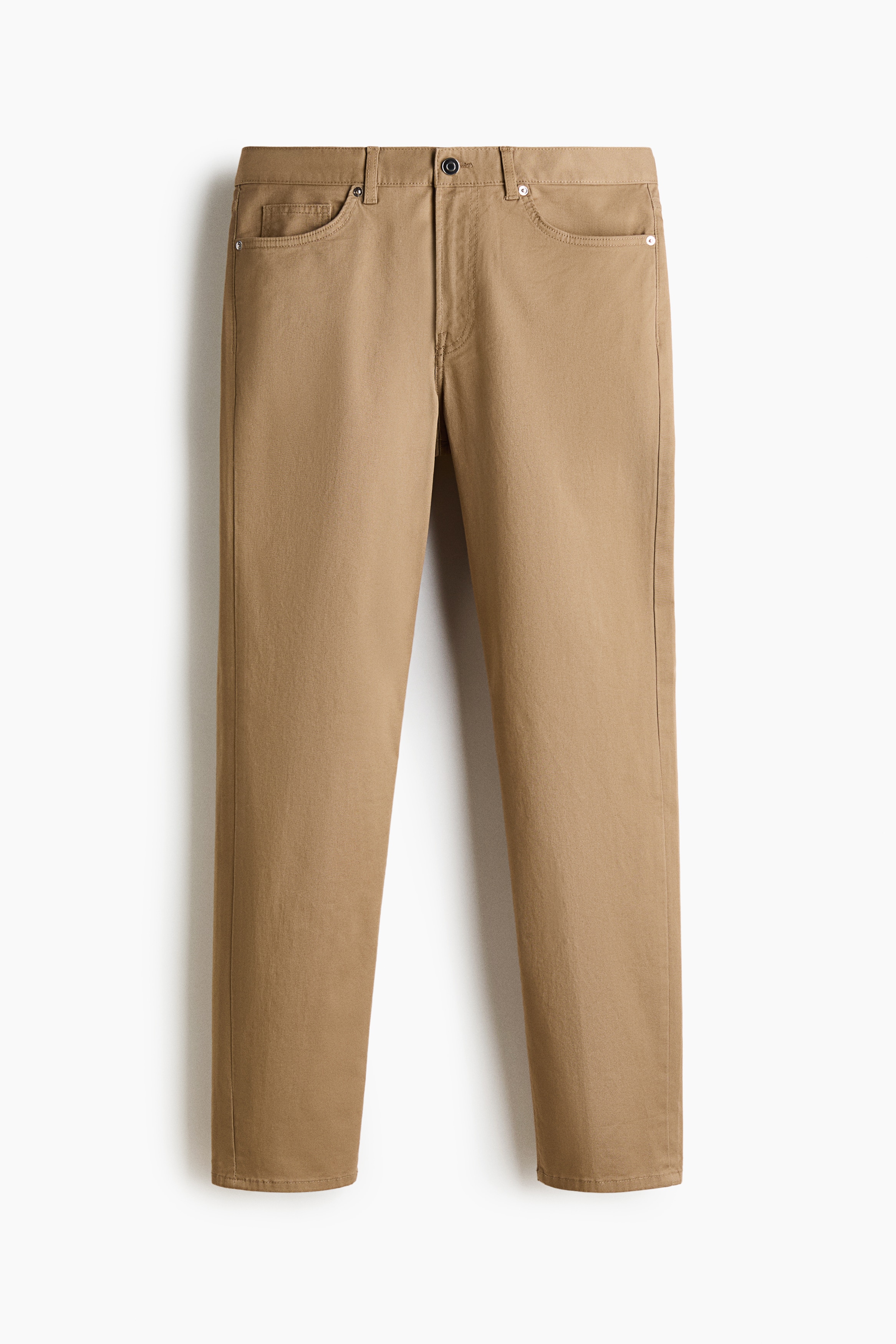 Slim Fit 5-pocket trousers - Beige/Black/Navy blue