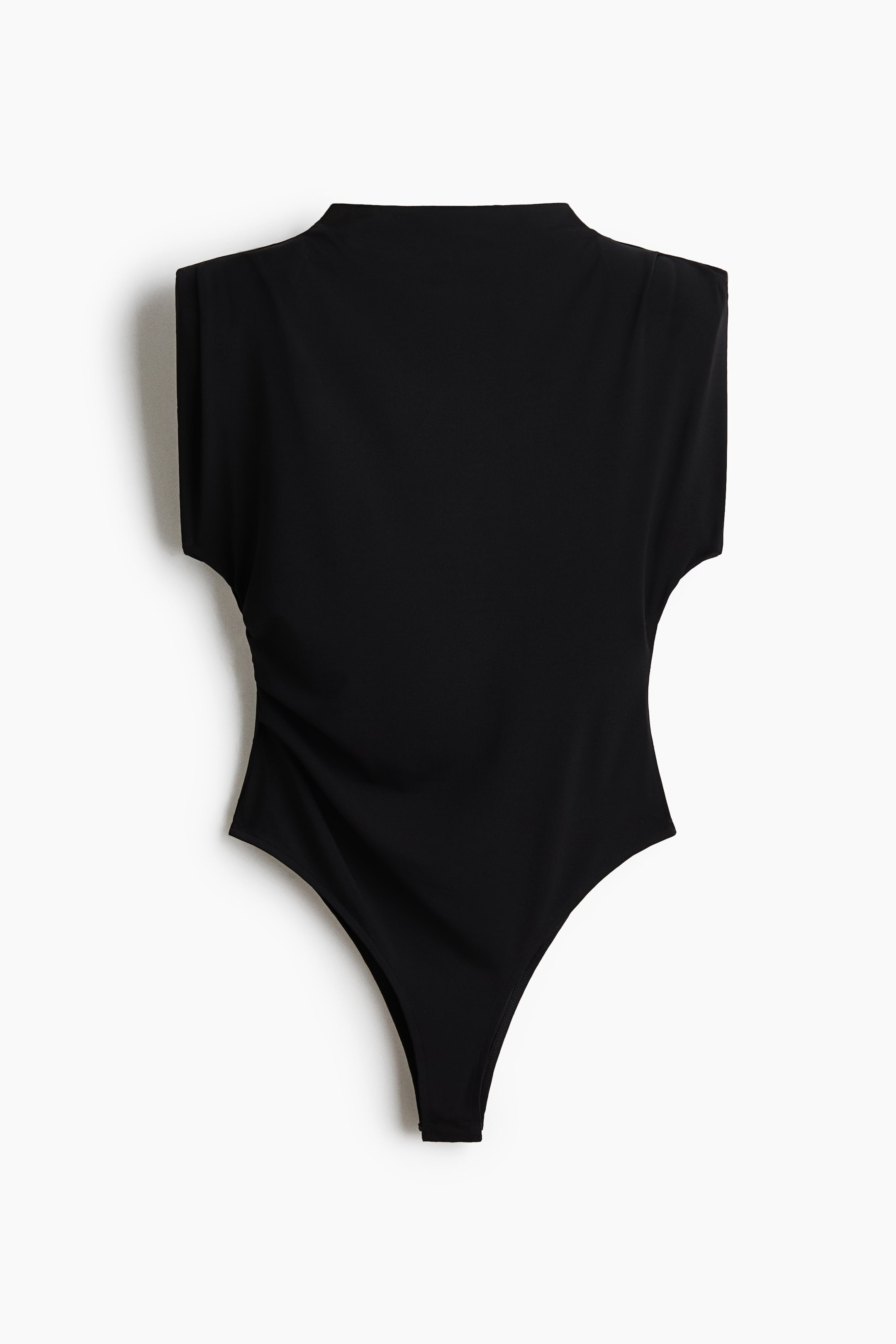View larger image: Shoulder-pad body - Black - Ladies | H&M 1