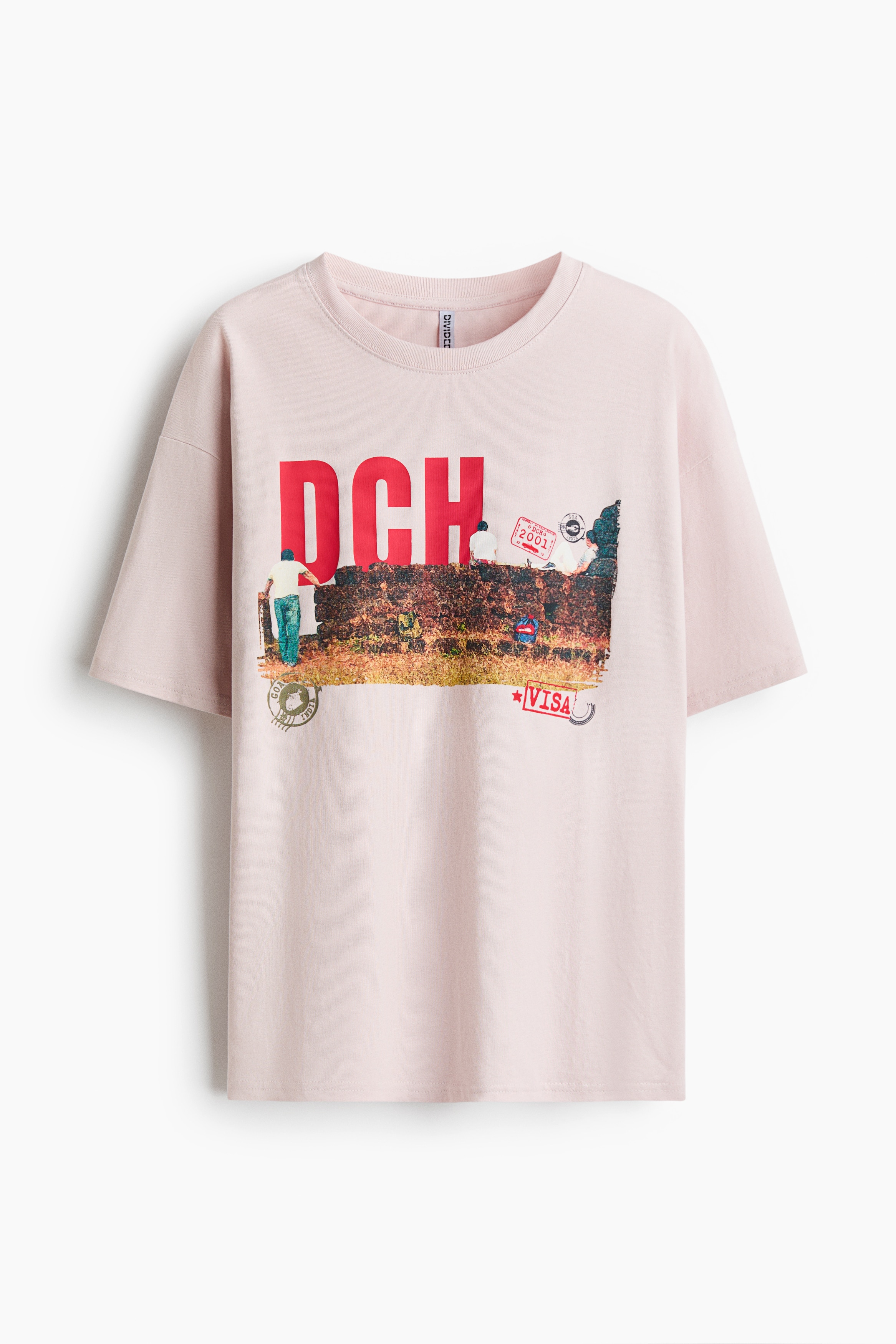 Oversized printed T-shirt - Light pink/Dil Chahta Hai/Black/Dil Chahta Hai/Pale pink/Kodak/Light orange/Kodak/Black/Kodak