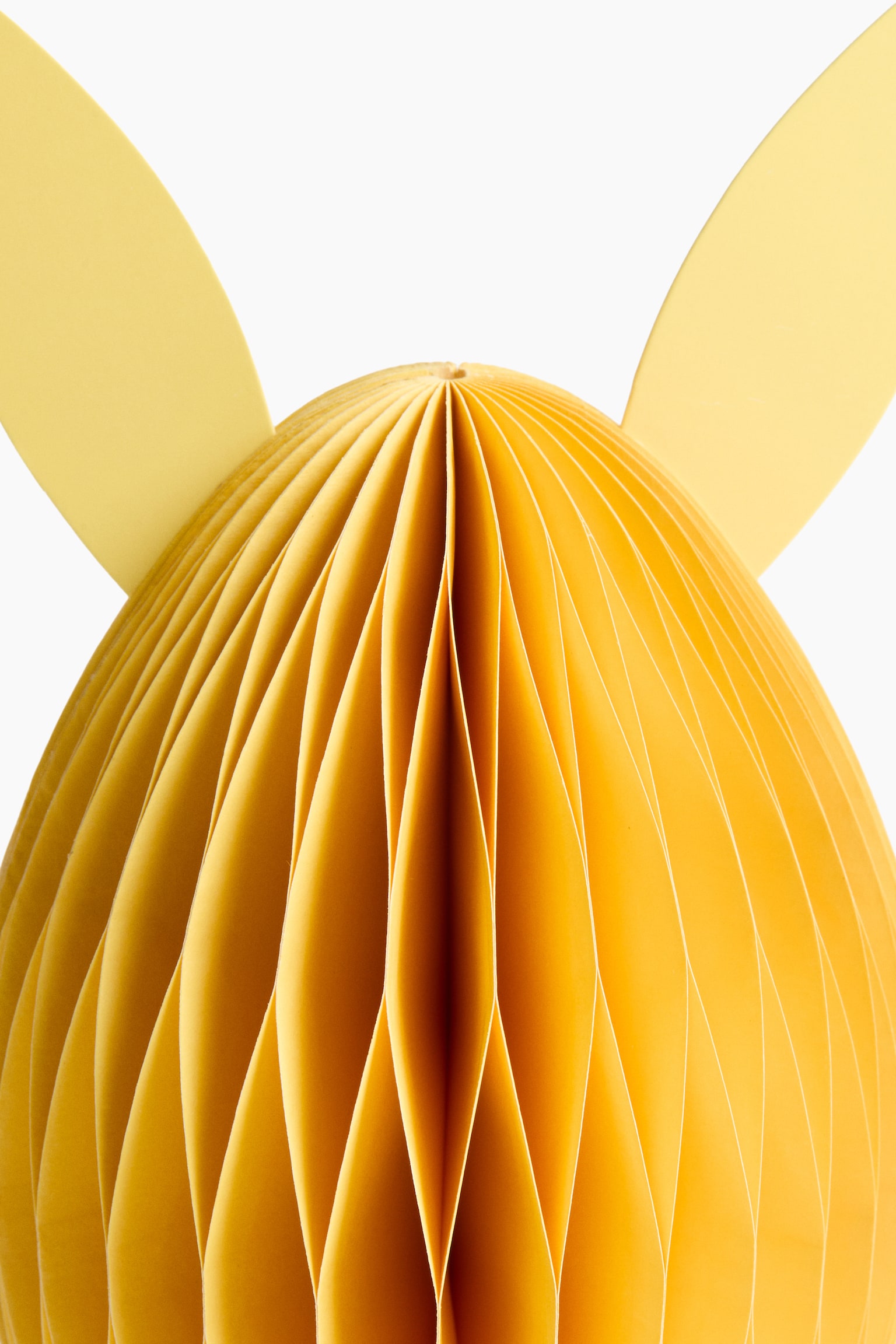 Honeycomb Easter decoration - Yellow/Cream - 2