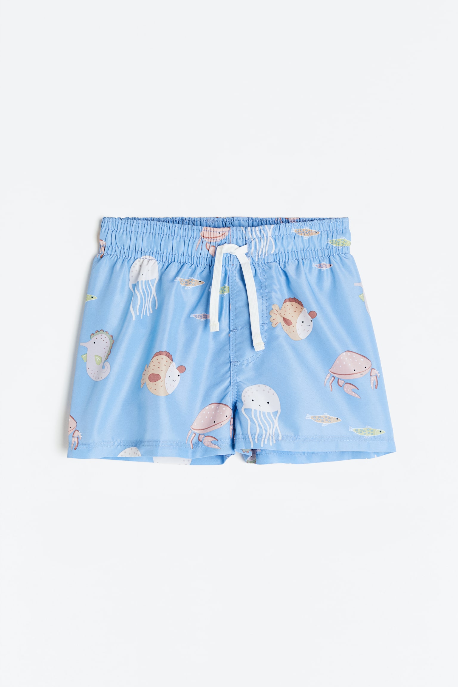 Patterned Swim Shorts - Blue/patterned/Light yellow/gradient/Light turquoise/seagulls/Orange/crocodiles - 1