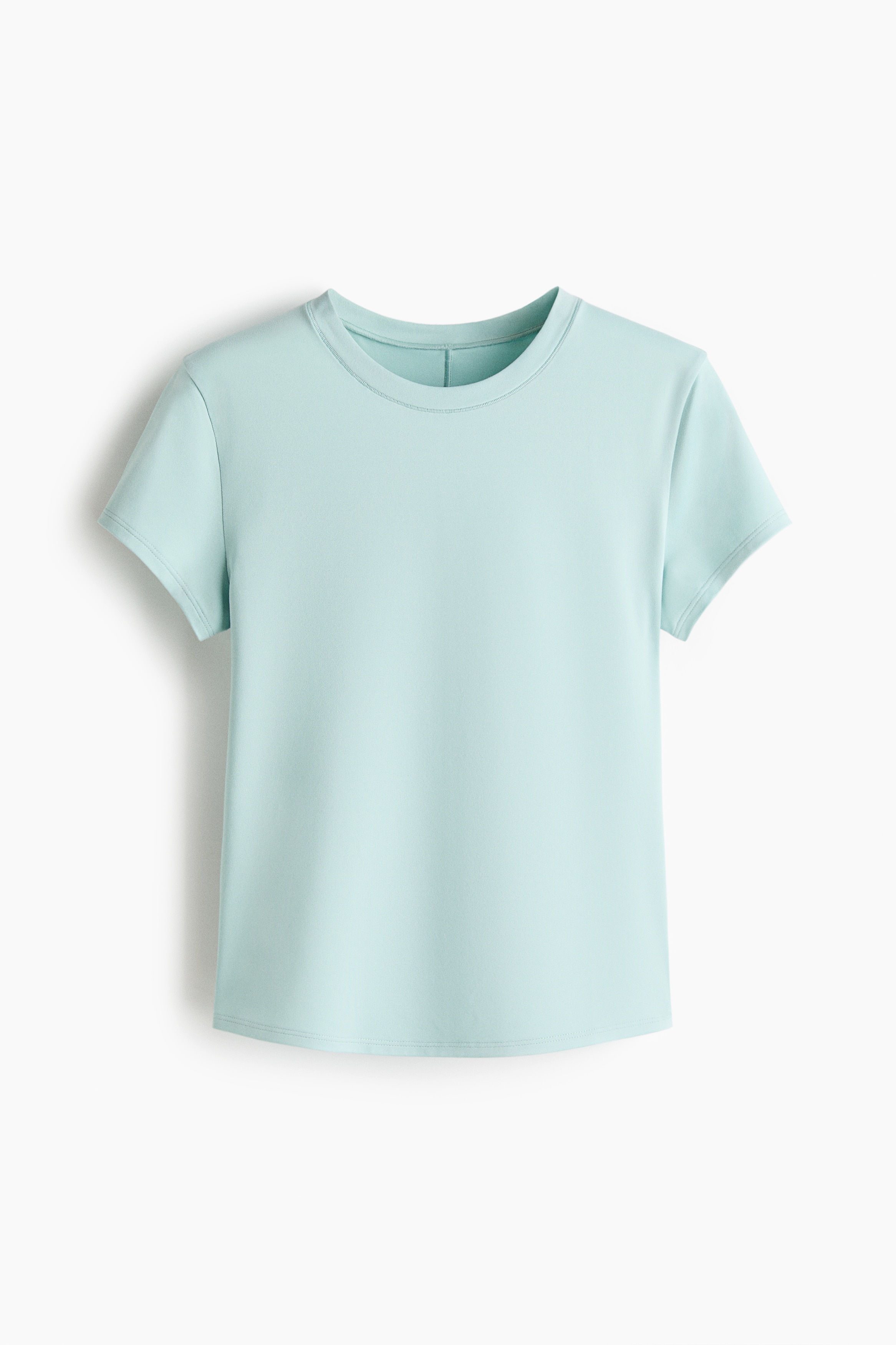 T-shirt sportiva con DryMove™ - Blu amazzonite/Nero/Avorio/Grigio scuro