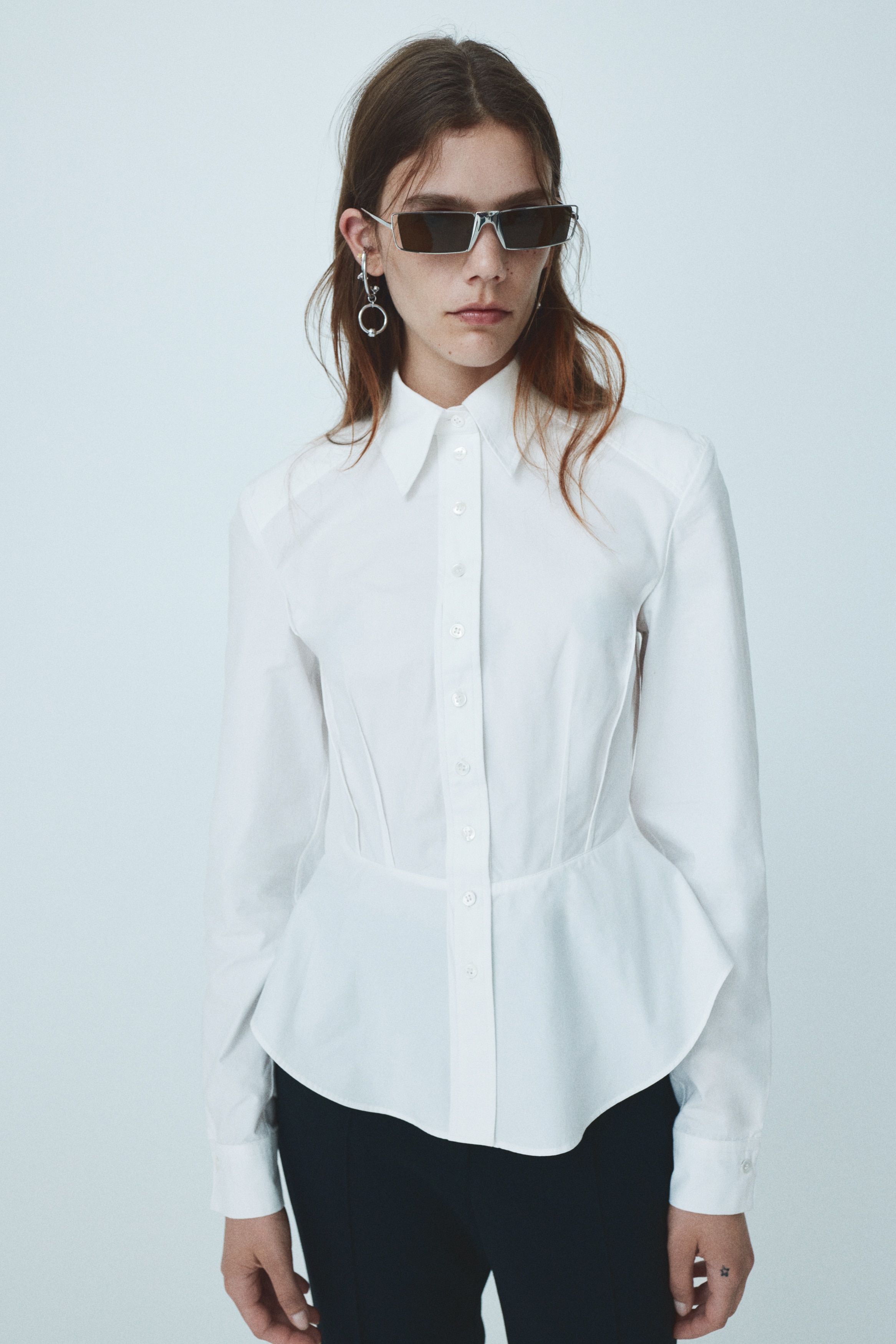 Peplum shirt