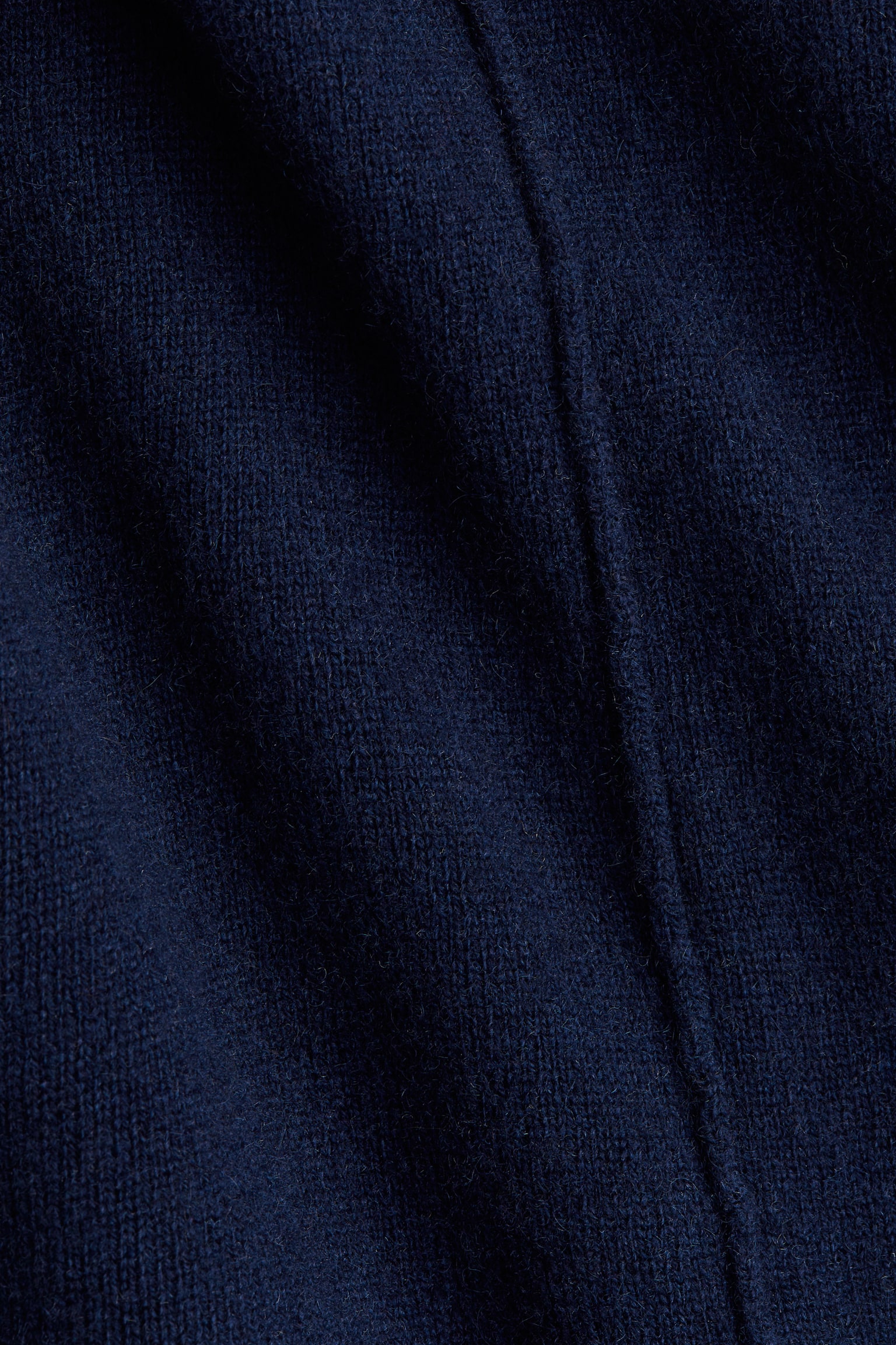 Женский свитер H&M Cashmere-Blend, цвет: Тёмно-синий — фото 2