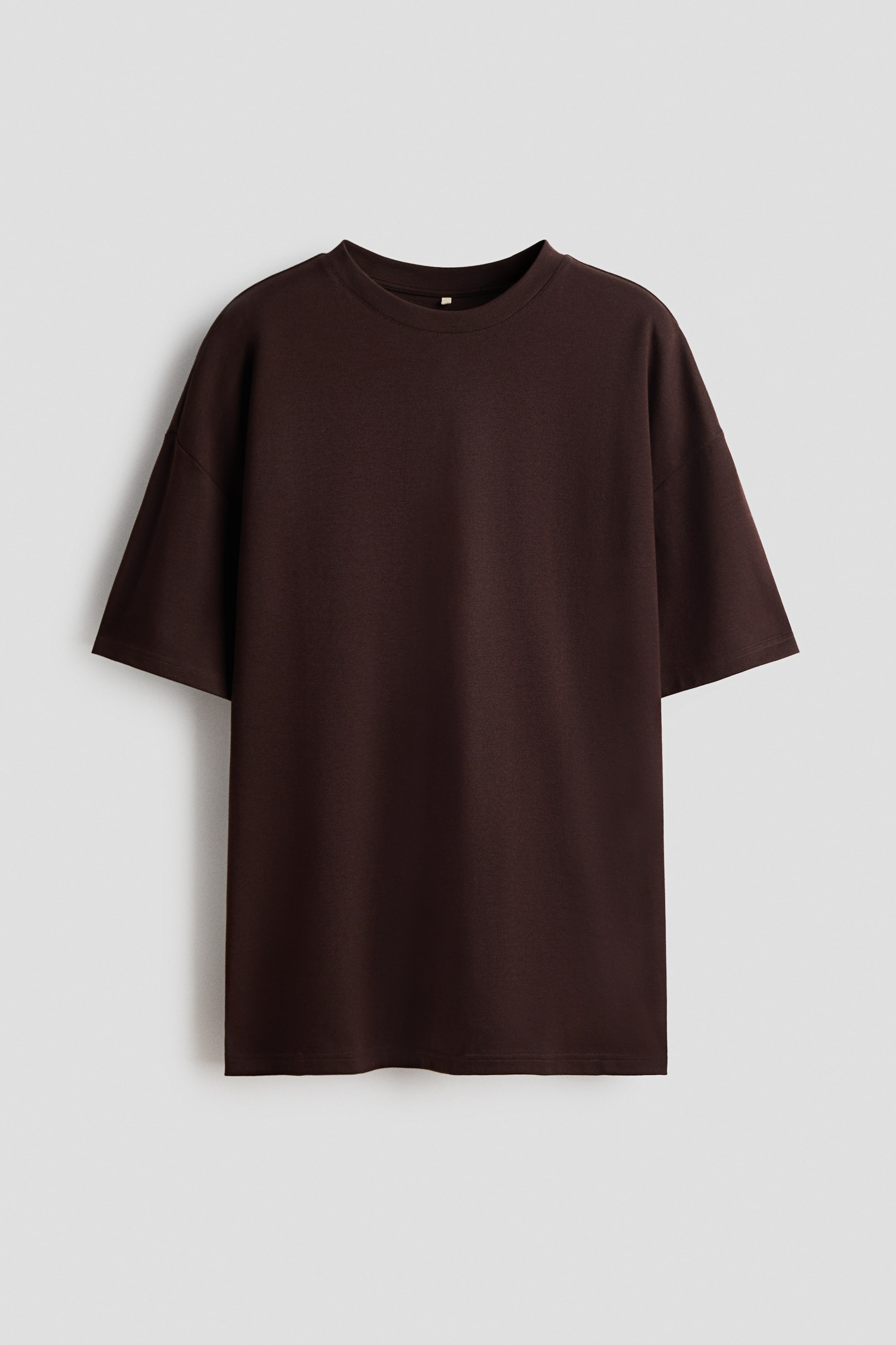 Ingrandisci l'immagine: T-shirt traspirante Oversize Fit - Marrone scuro - DONNA | H&M CH 5