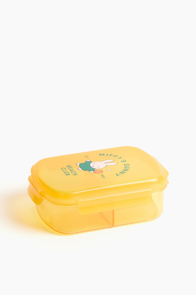 Lunch box pour enfant - Jaune/Miffy/Vert/Miffy - 1