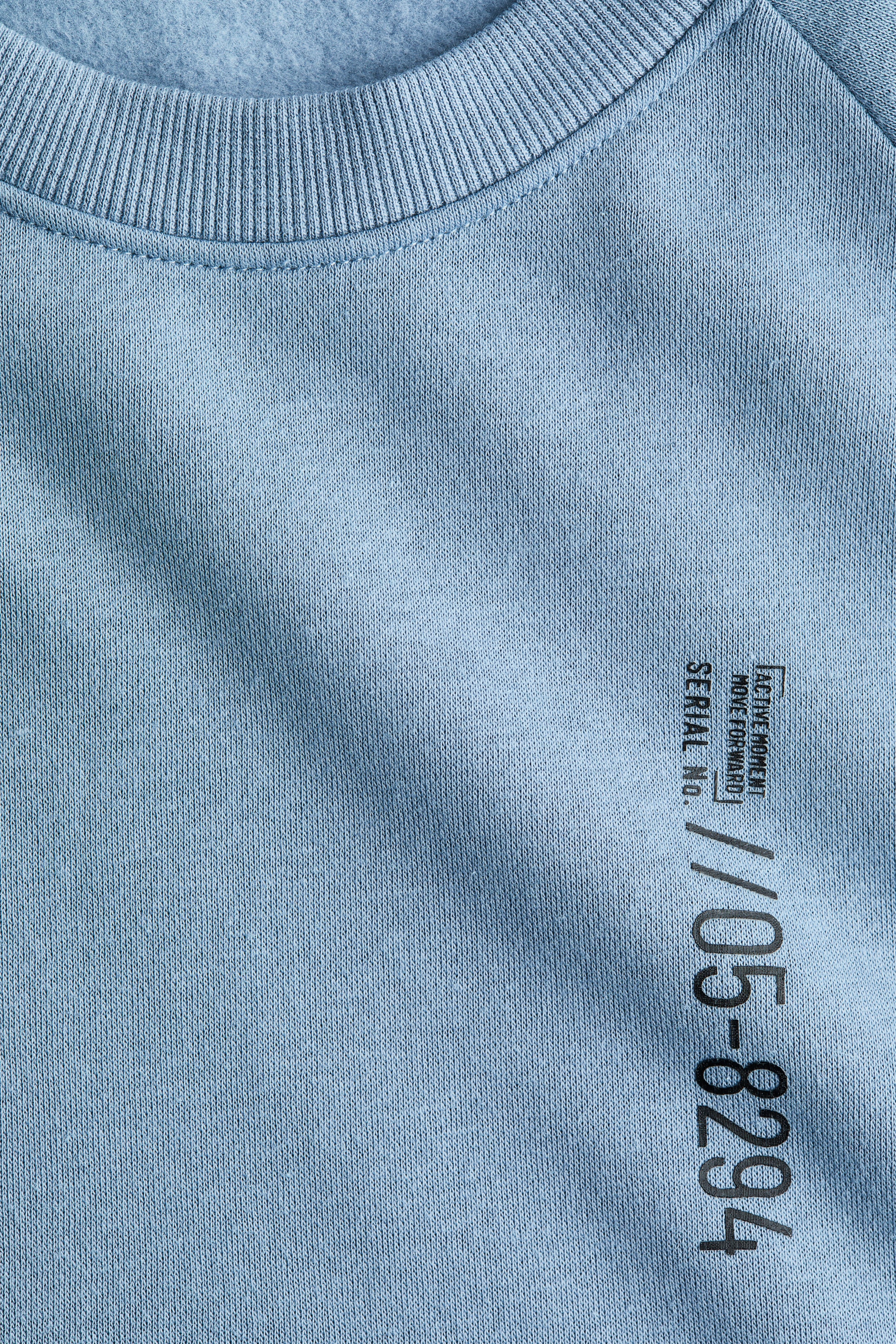 View larger image: Brushed-inside sweatshirt - Light dusty blue - Kids | H&M IN 2