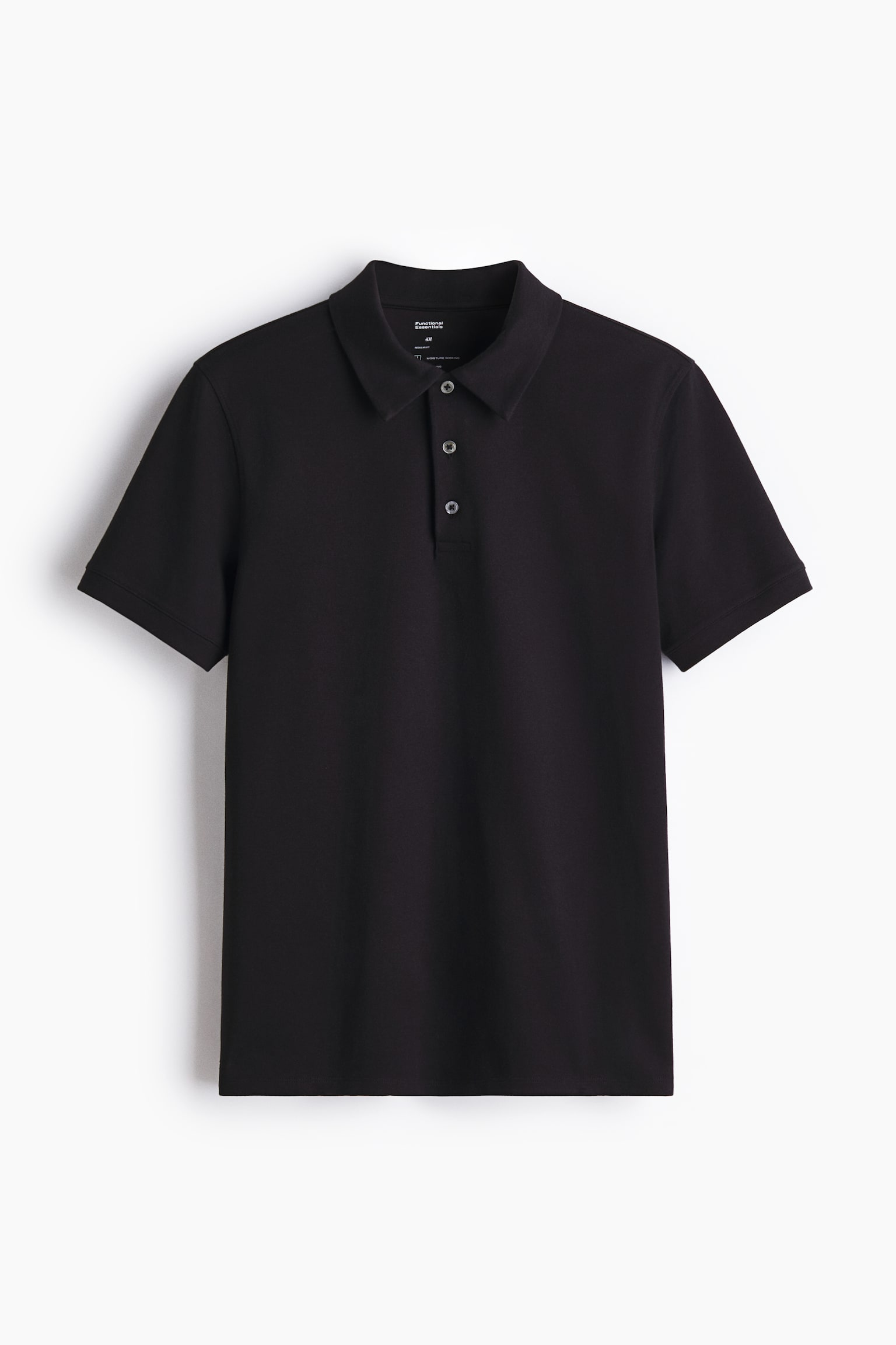 Cooling Regular Fit Polo shirt - Black/Navy blue/White - 1