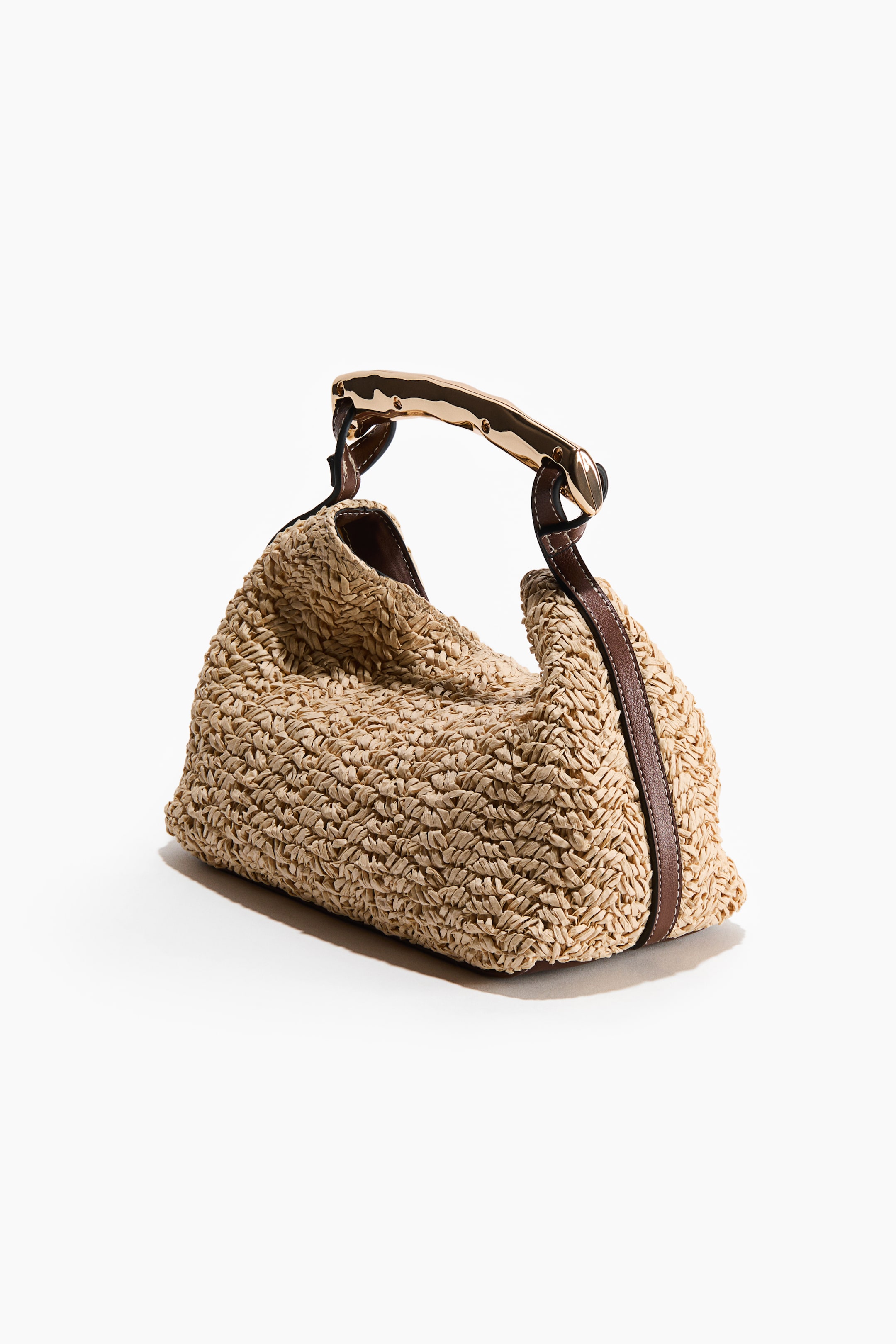 Sac à main avec poignée en métal