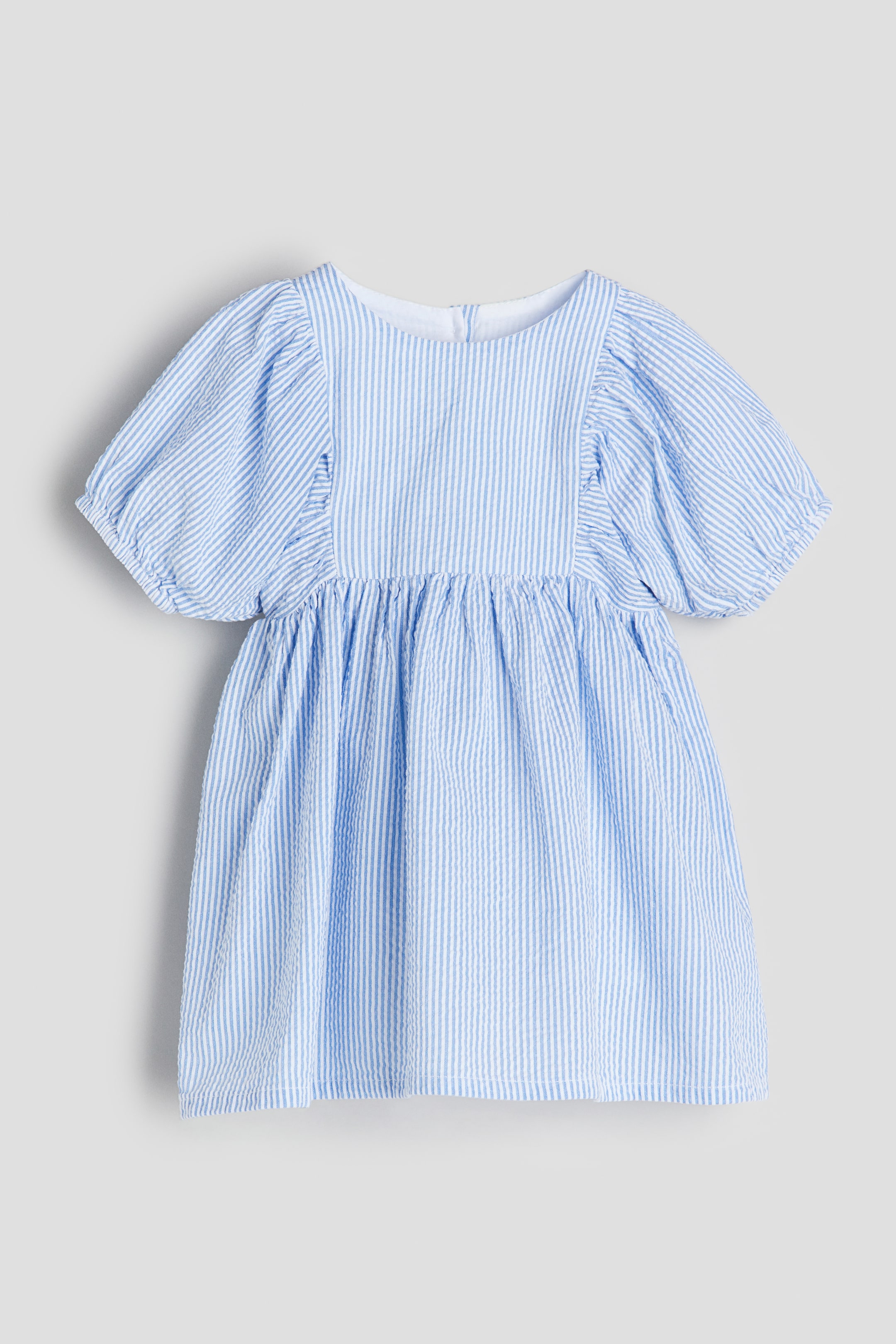 Cotton Seersucker Dress