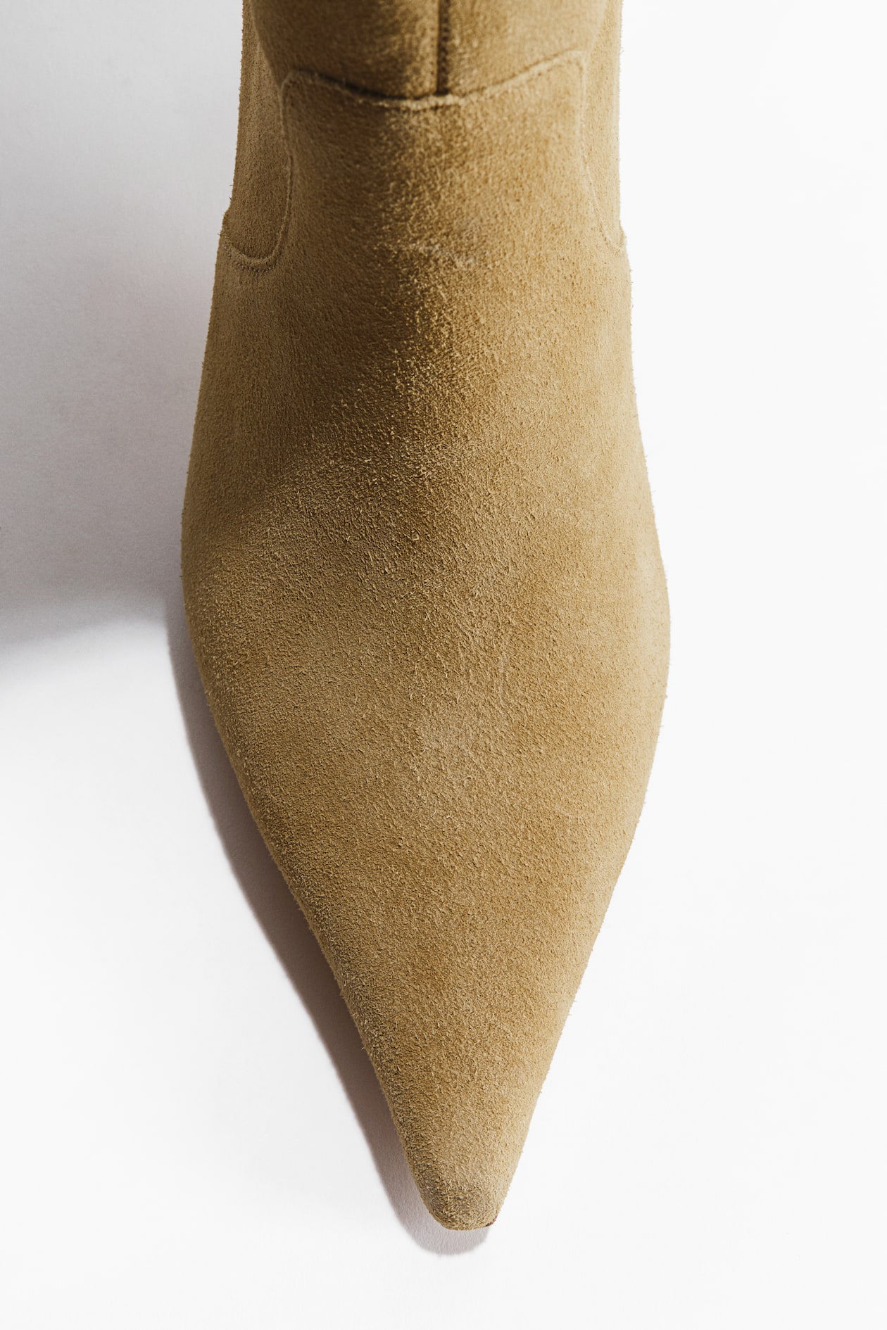 Knee-High Split Suede Boots - image 3