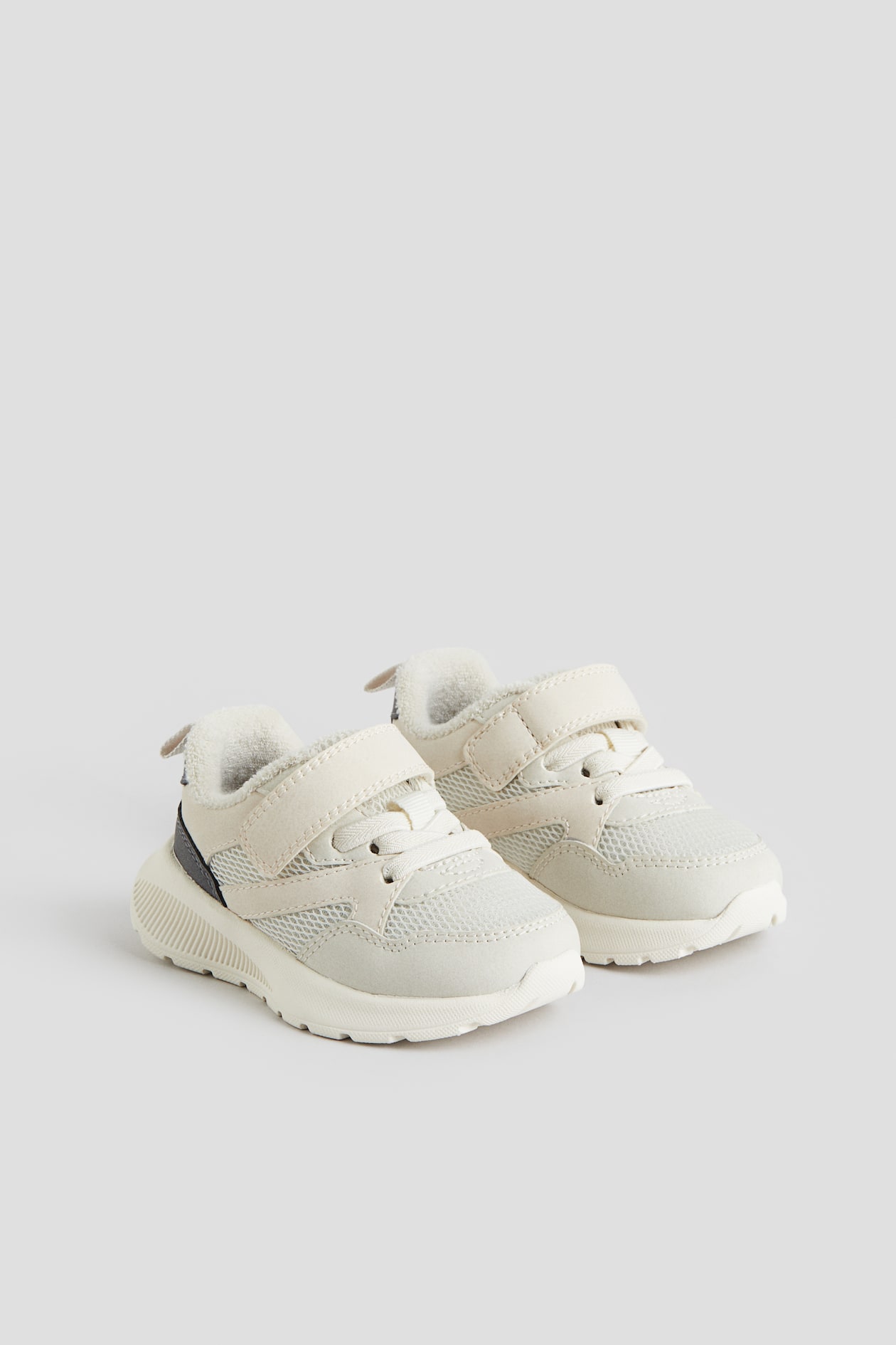 Sneaker mit leichter Sohle - Ohne Absatz - Hellbeige/Weiß - Kids 