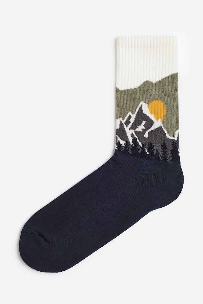 Socken - Schwarz/Mountain - 1