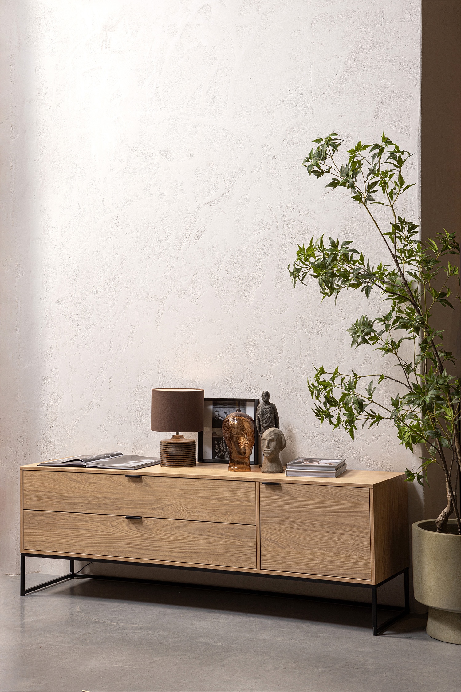 Silas Tv Unit - Transparent