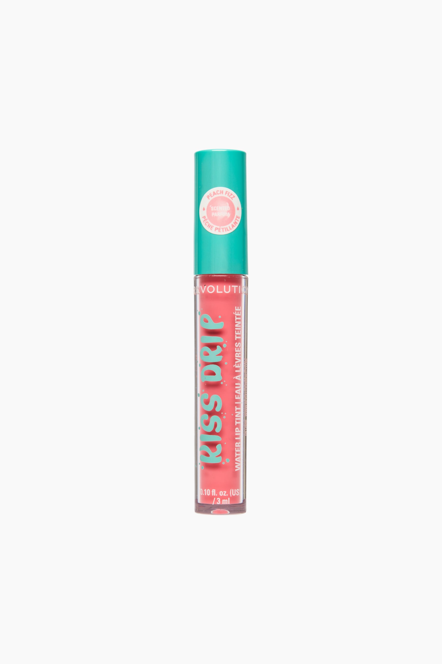 Kiss Drip Water Lip Tint - Peach Fizz/Strawberry Drizzle/Berry Splash/Cherry Glace - 1