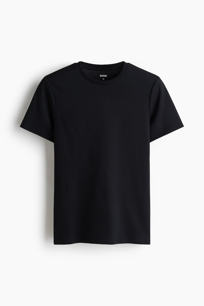 Cooling Slim Fit T-shirt - Black - 1