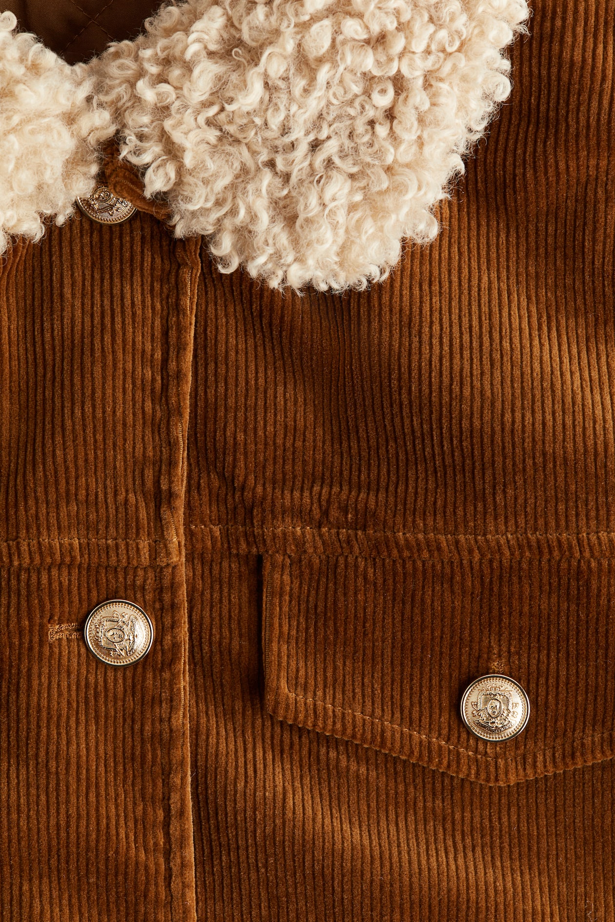 Padded Corduroy Jacket - image 4