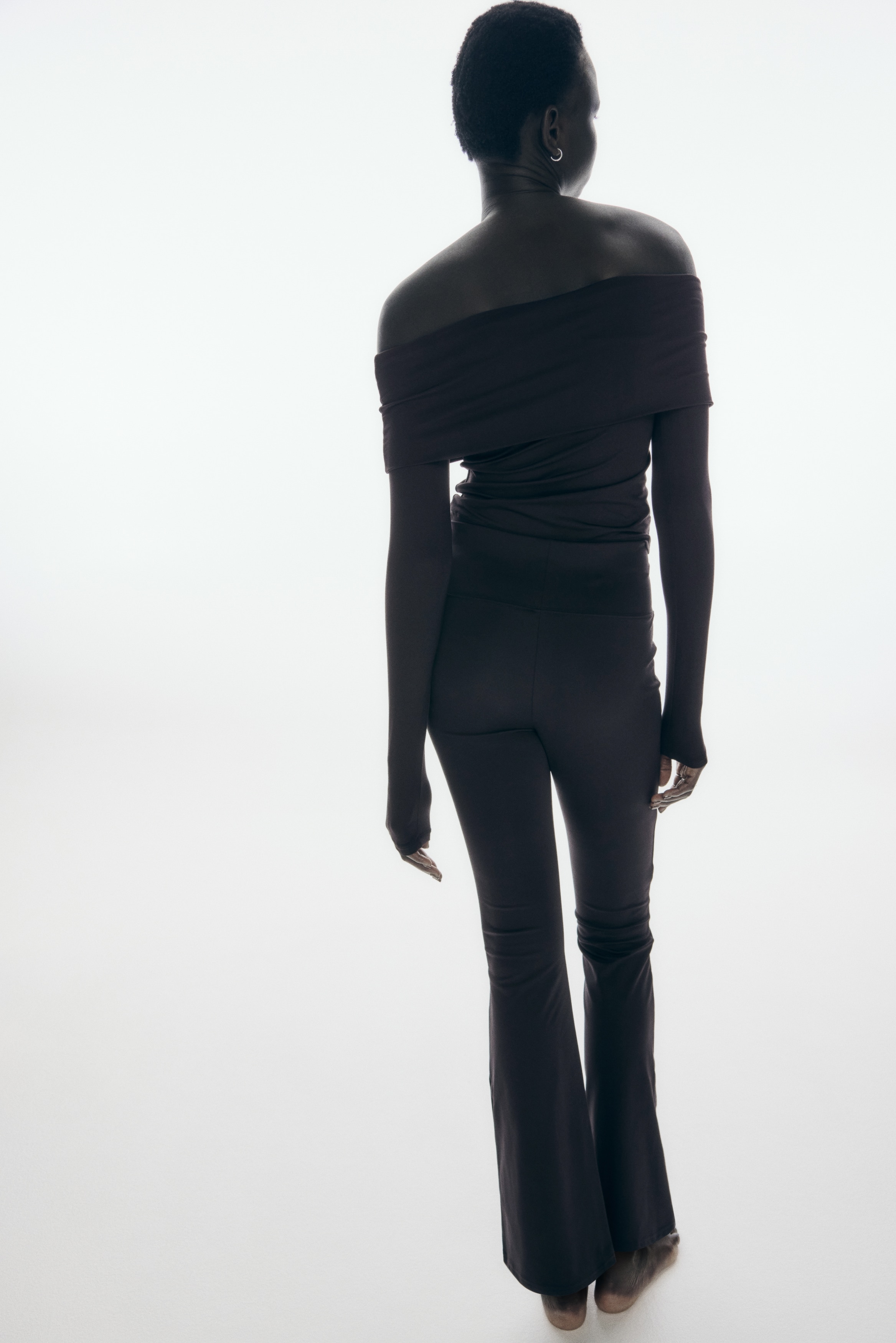 Flared leggings