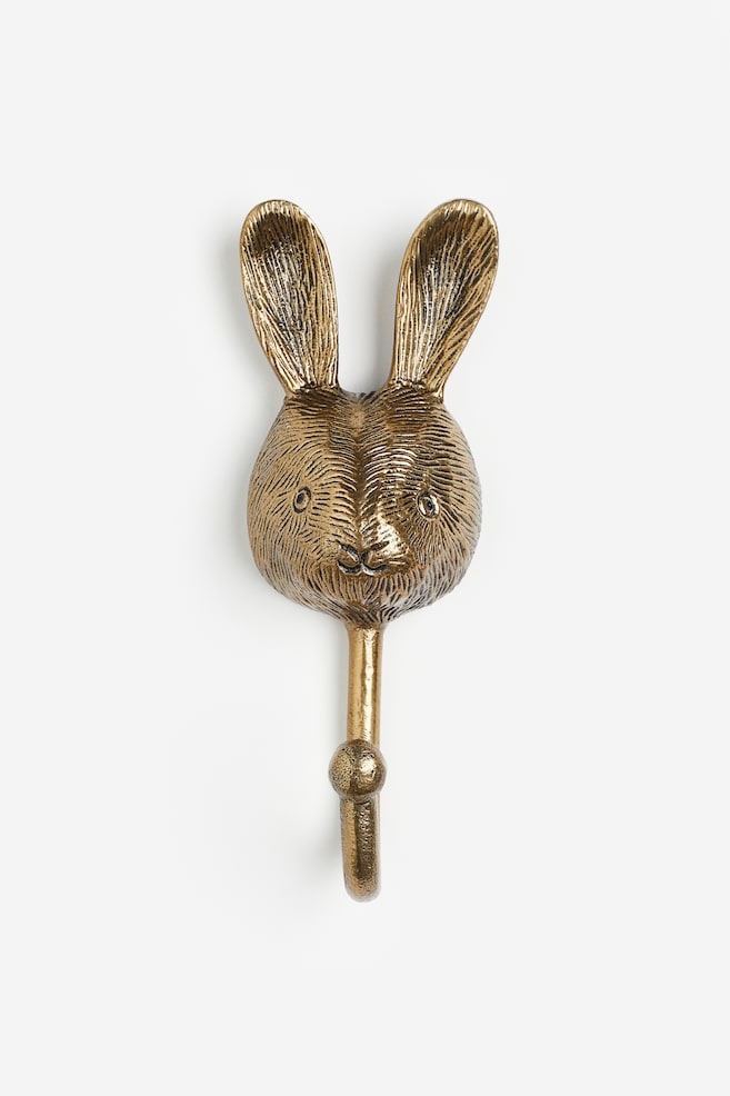 Metal hook - Gold-coloured/Bunny/Gold-coloured/Mouse - 1