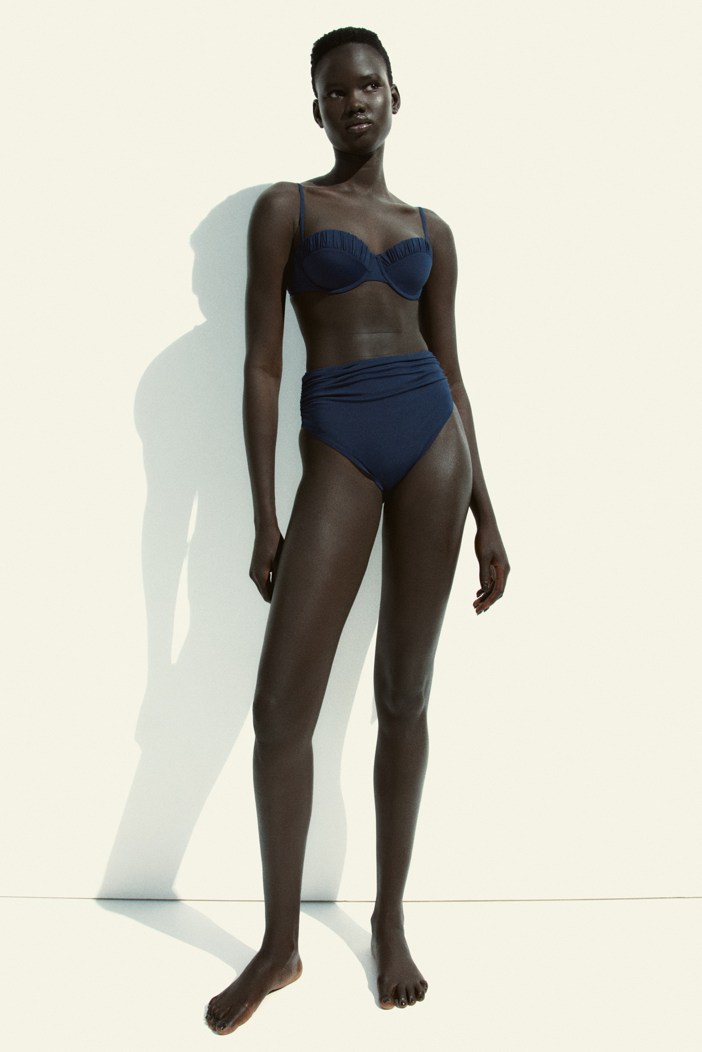 High Waist Cheeky Bikini bottoms