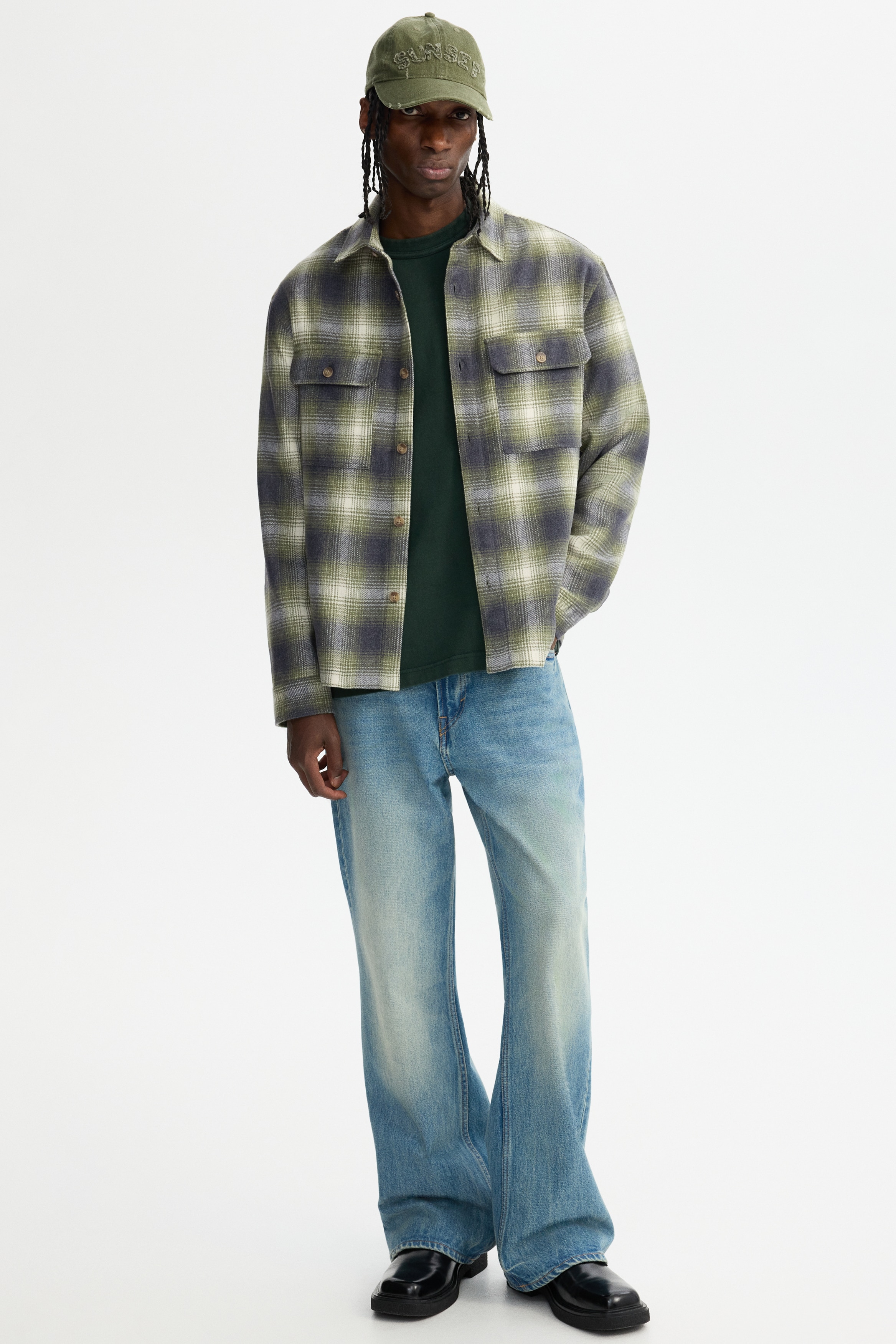 Regular Fit Flannel overshirt