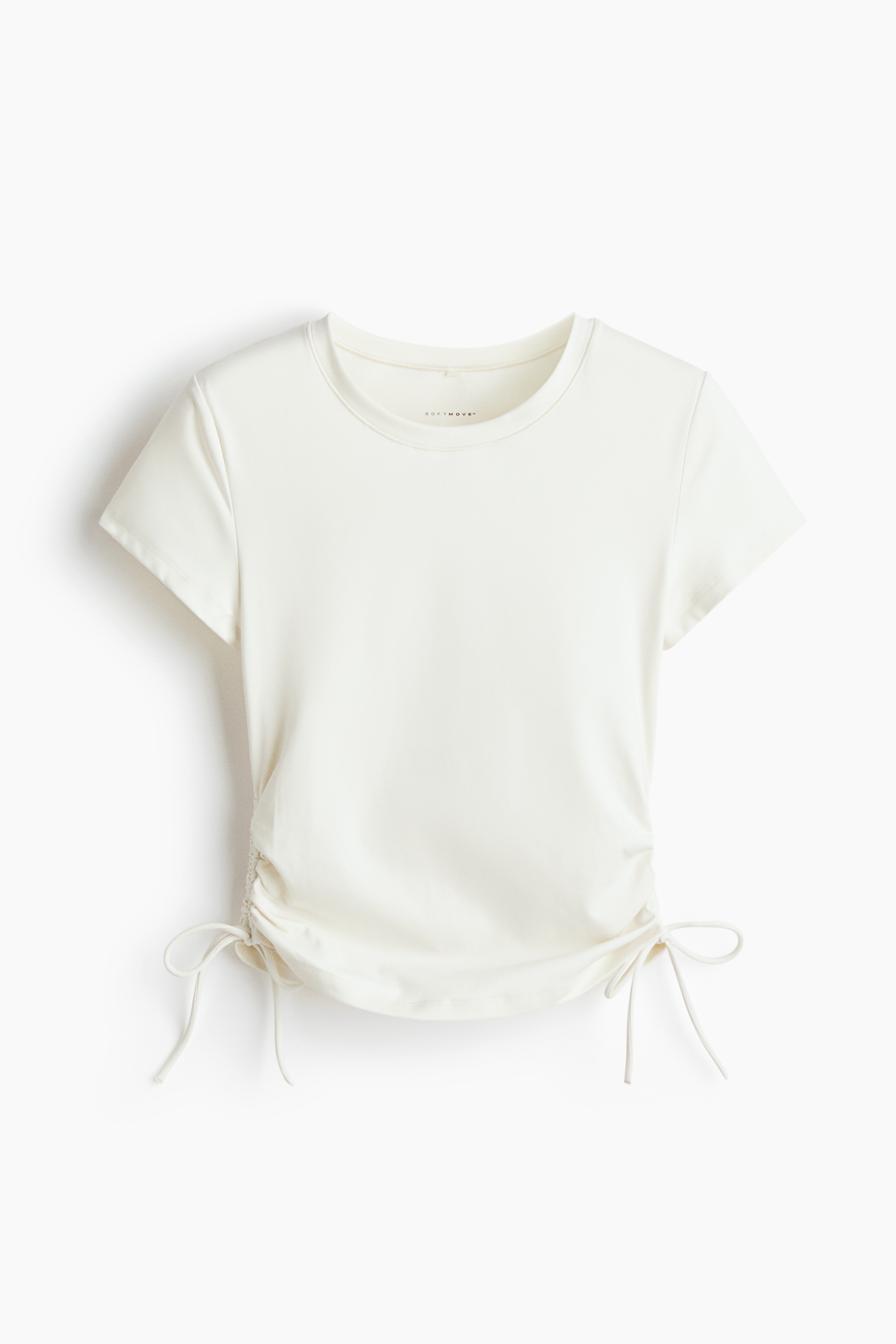 Top sportivo con SoftMove™ - Avorio