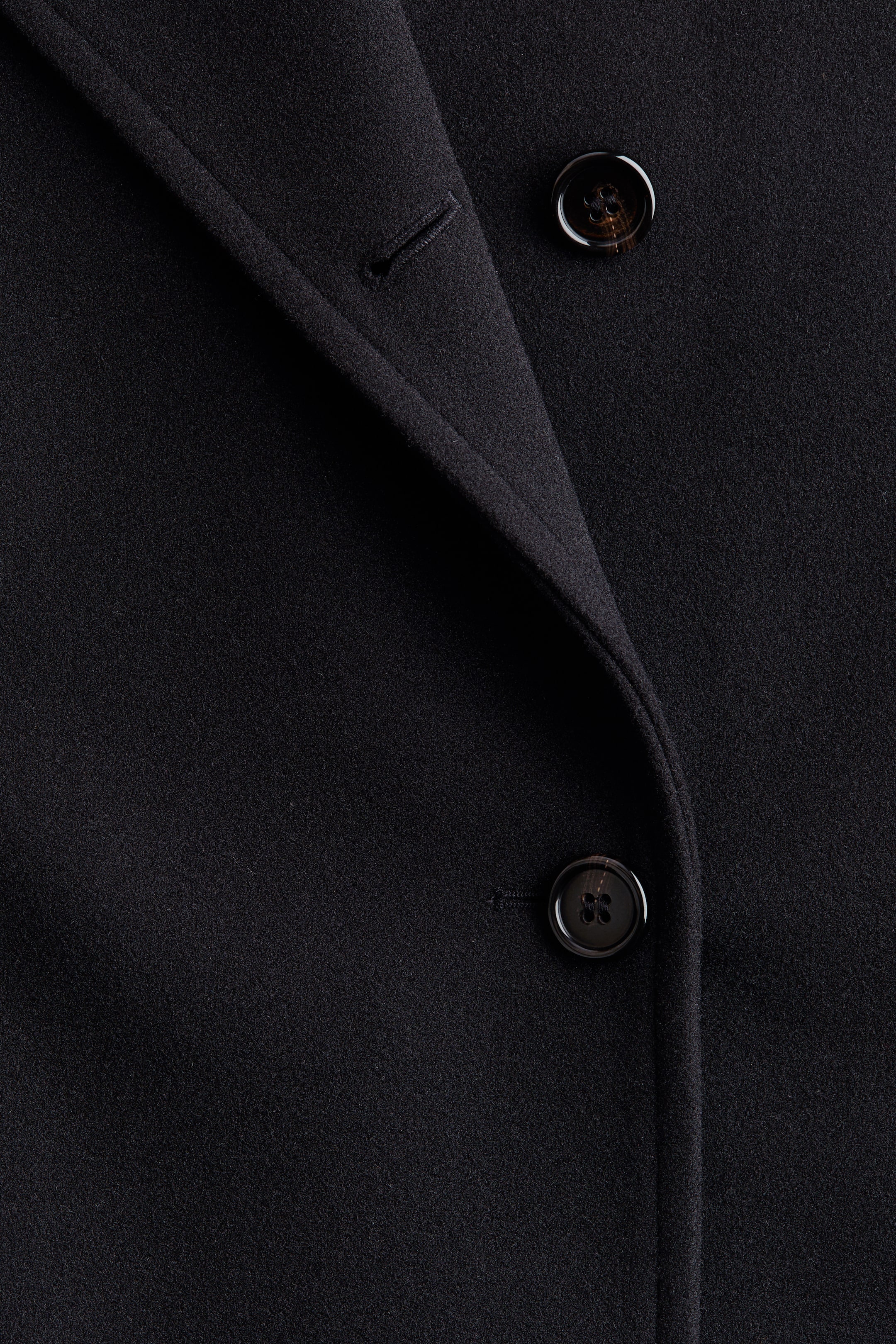 Veste à col entonnoir avec ceinture nouer