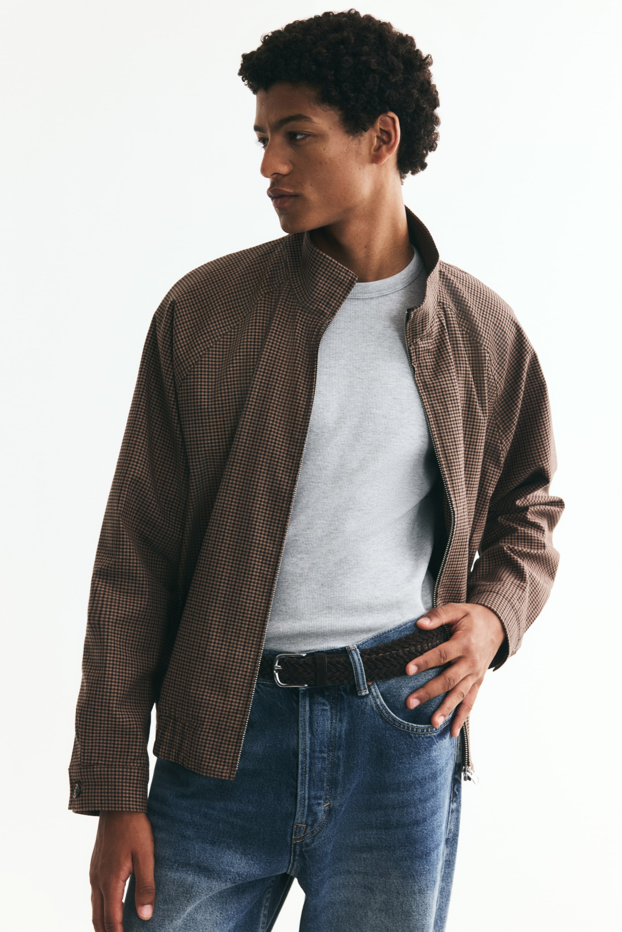 Мужские куртки H&M Harrington-Style Jacket — фото 3