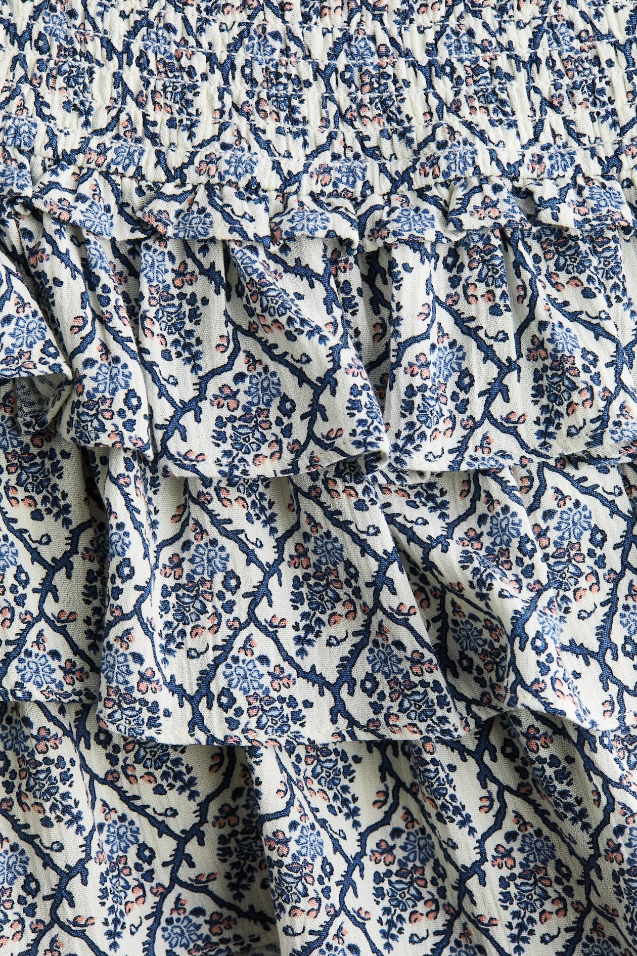 Tiered Viscose Mini Skirt - image 3