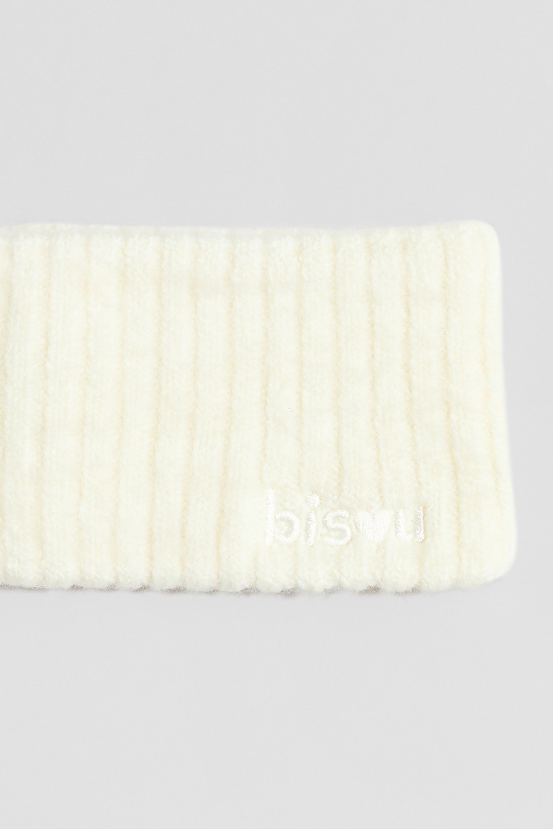 Grotere afbeelding bekijken: Geribde hoofdband met borduursel - Roomwit - KINDEREN | H&M NL 2