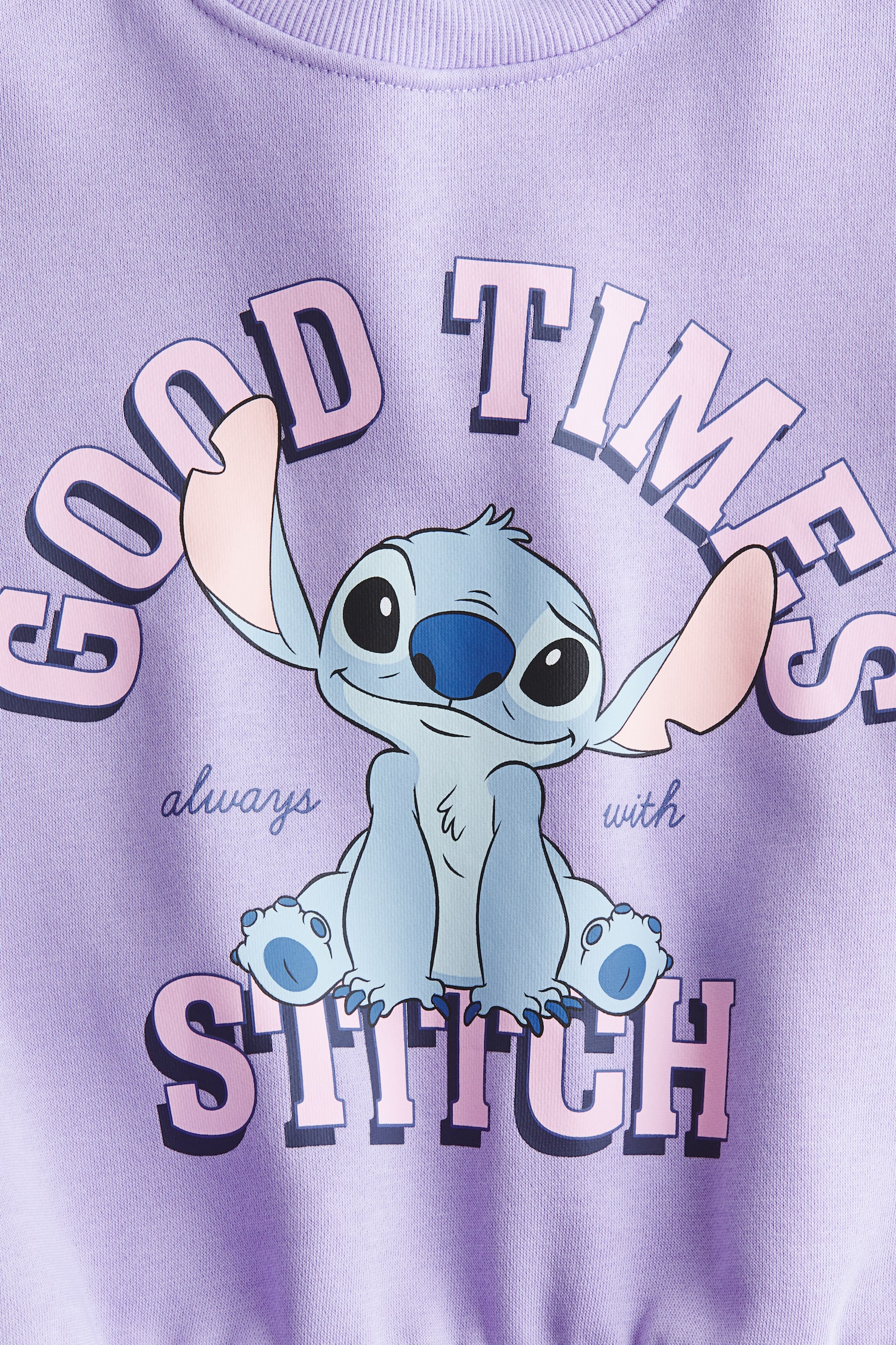 Sudadera con diseño - Morado/Lilo & Stitch/Rosa claro/Minnie Mouse/Rosa/Lilo & Stitch/Amarillo/Hello Kitty/Crema/Hello Kitty/Azul claro/Lilo & Stitch/Blanco/Frozen/Azul claro/Cinnamoroll/Crema/Bluey/Blanco/Kuromi/Turquesa/Casa Muñecas de Gabby/Lila/Hello Kitty/Beige claro/Bambi/Rosa claro/Squishmallows/Rosa/Tweety/Beige claro/Lilo & Stitch - 2