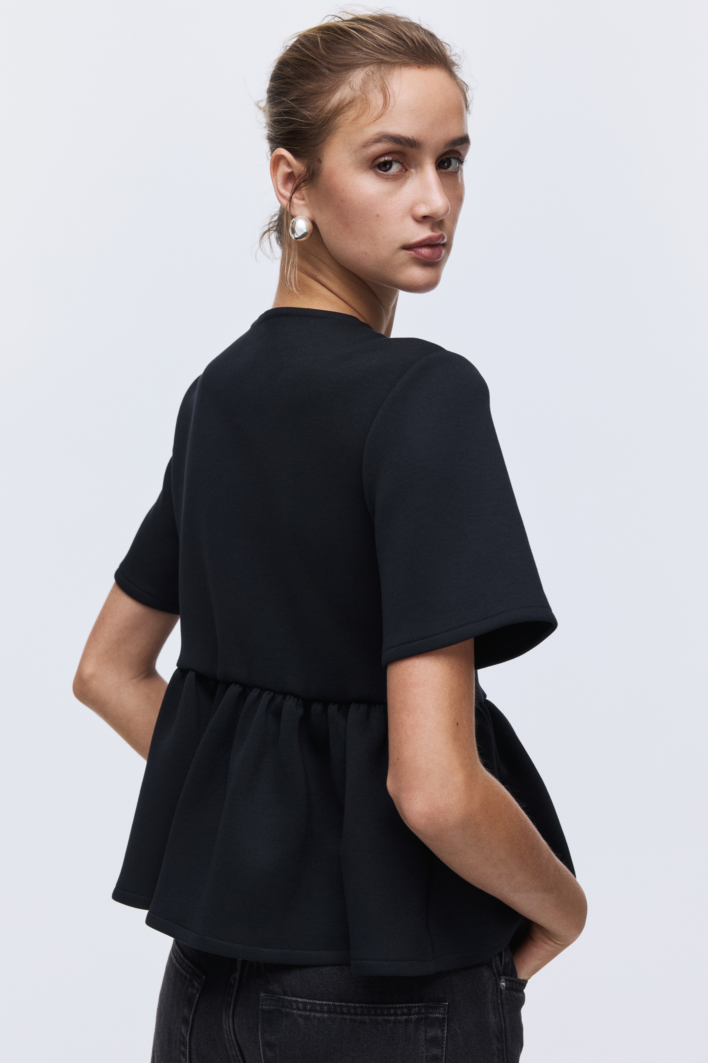 Peplum top