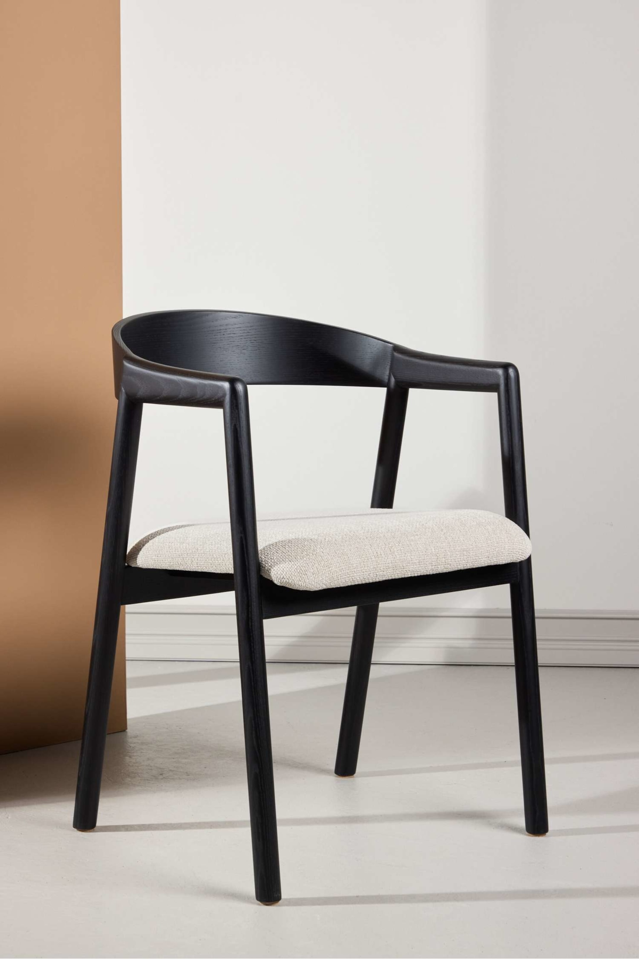 Ver imagen más grande: Långön Dining Chair 2-pack - Fresno, Negro - VIND - HOME | H&M ES 1