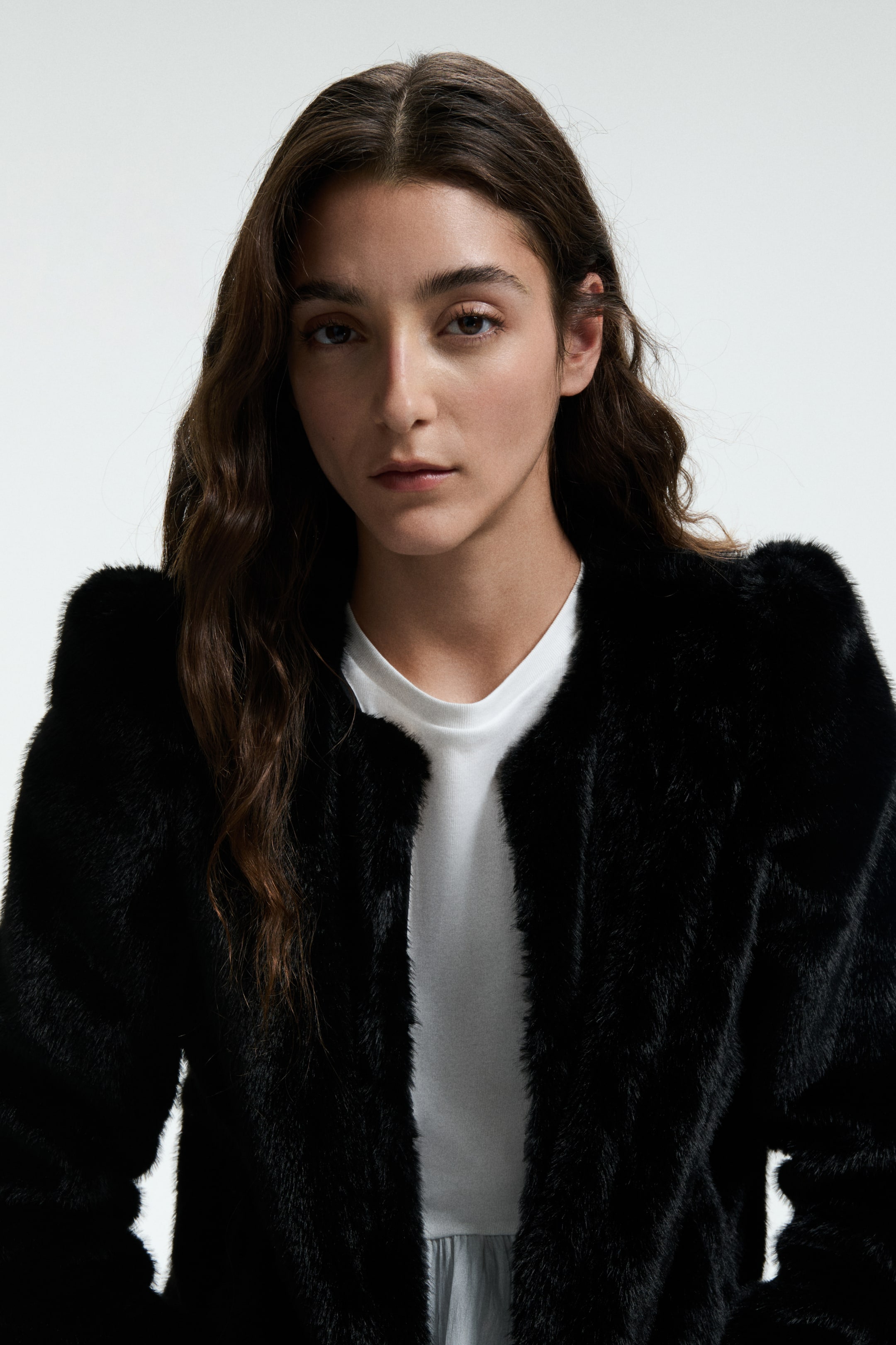 Zobrazit větší obrázek: Fluffy jacket - Černá - ŽENY | H&M CZ 3