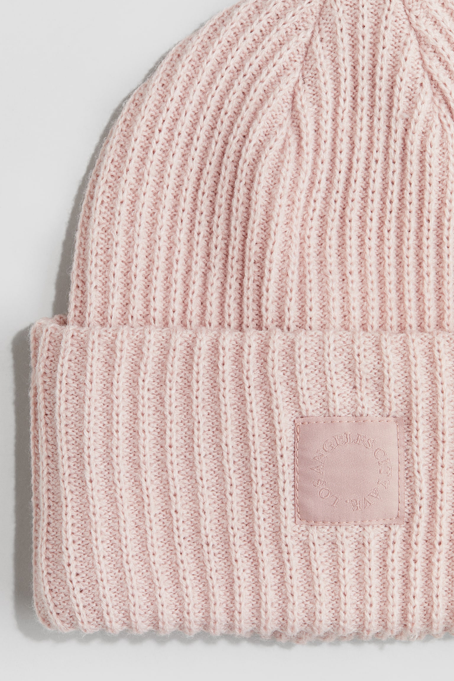 Appliquéd beanie - Light pink/Black/Dark red/Navy blue - 2