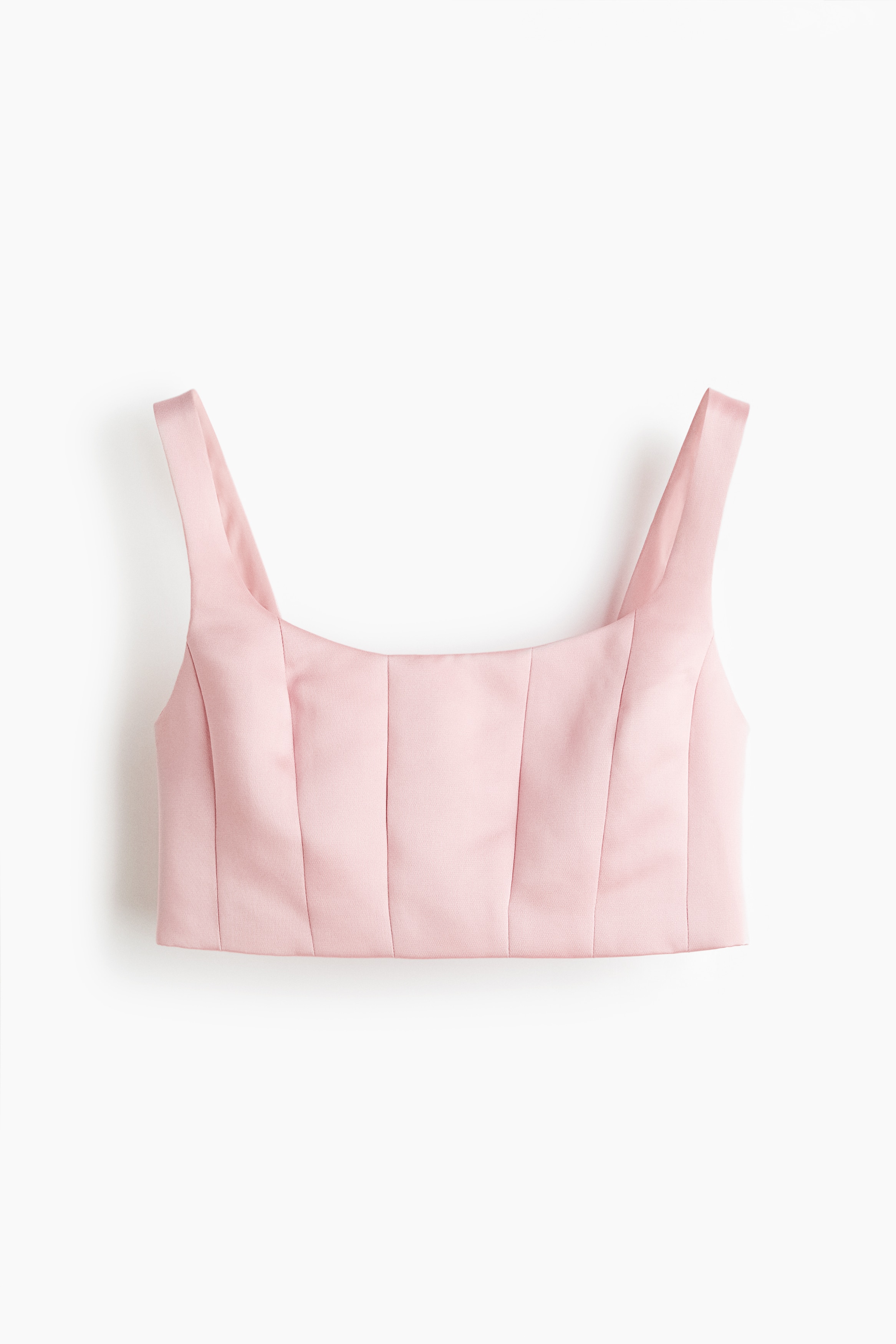 Bralette Top - Light pink/Pale grey