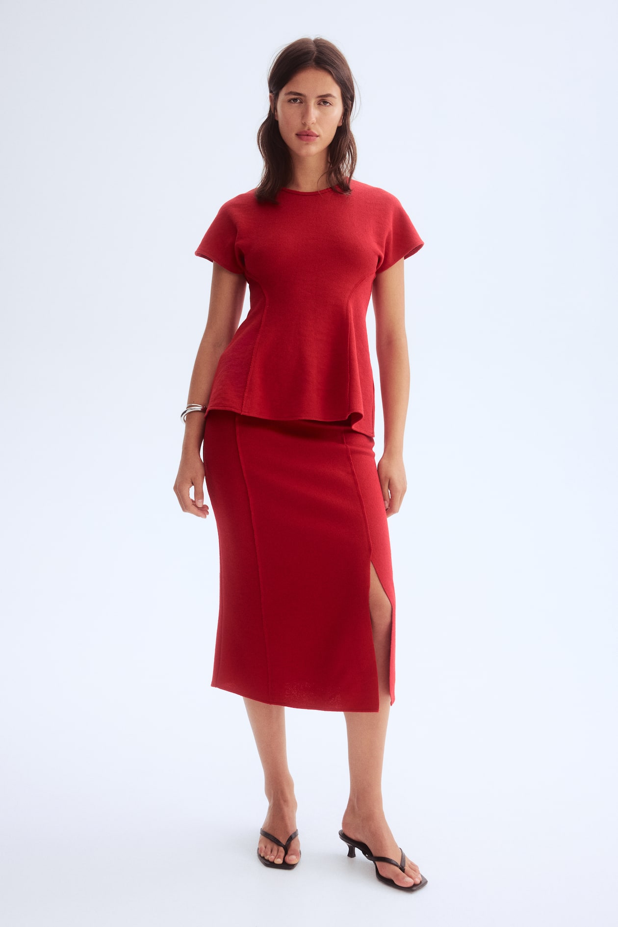 Fine-Knit Skirt - image 4
