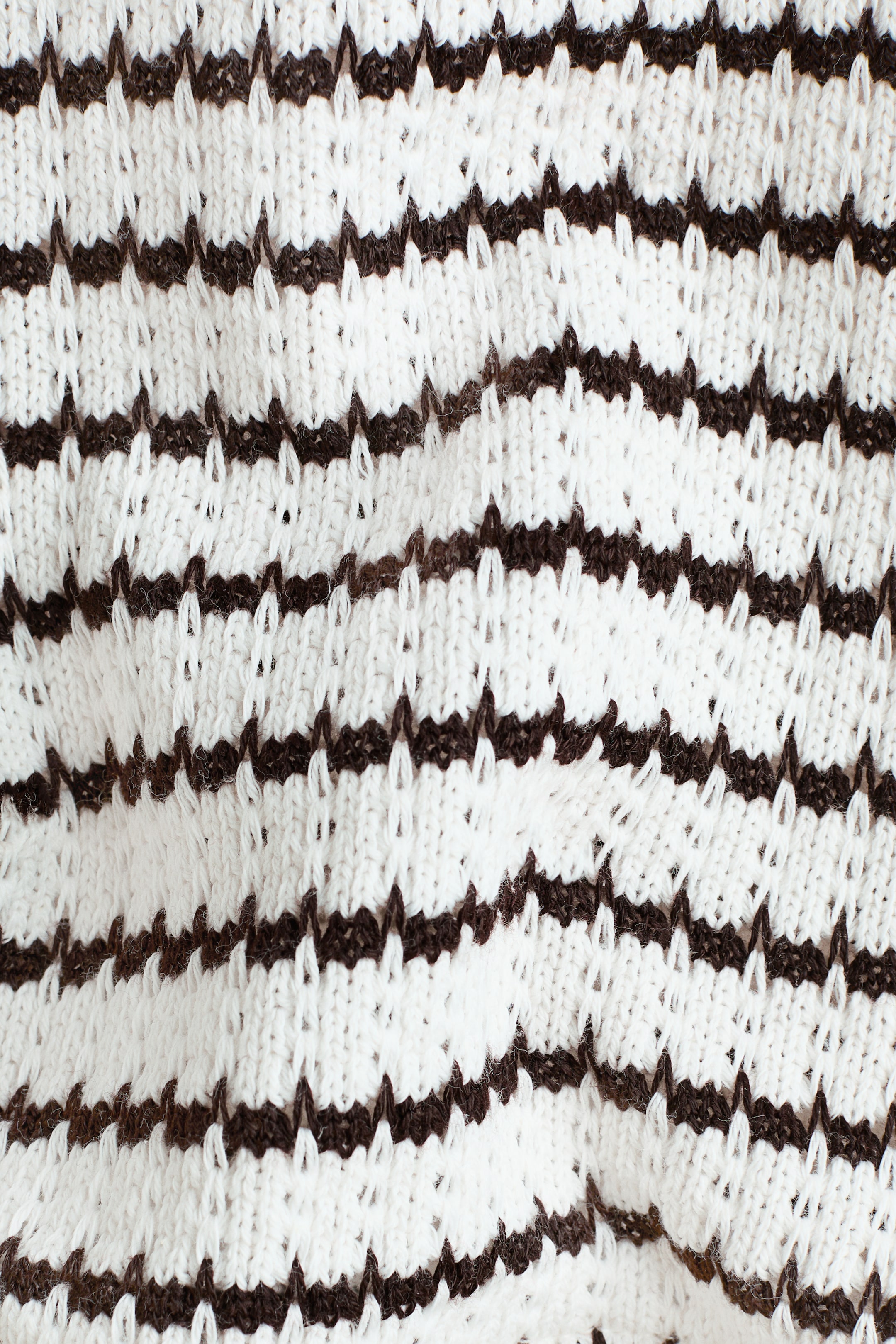 Pointelle-Knit Cotton Top