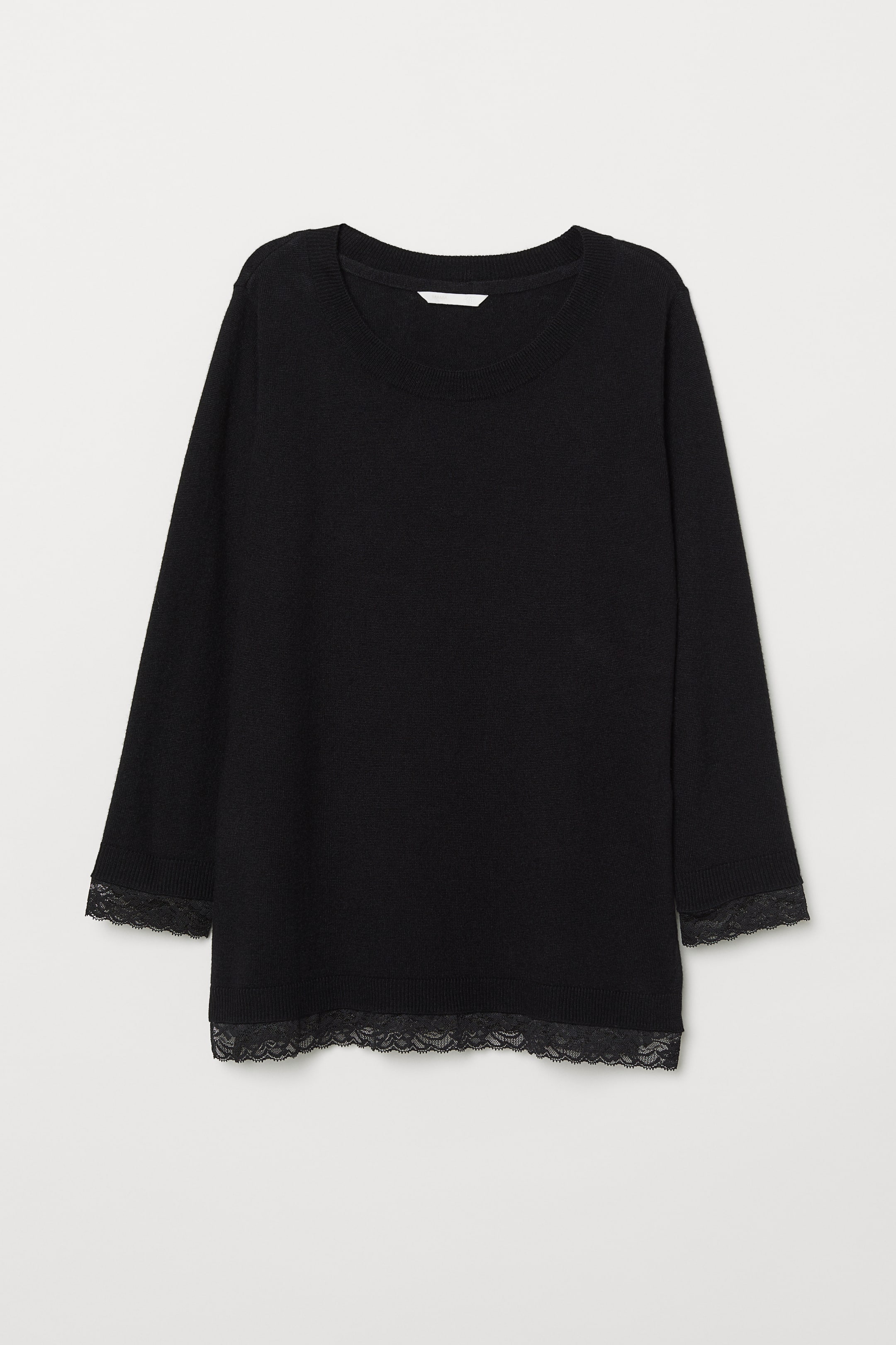 Agrandir l'image: MAMA Pull d'allaitement - Noir - FEMME | H&M FR 1