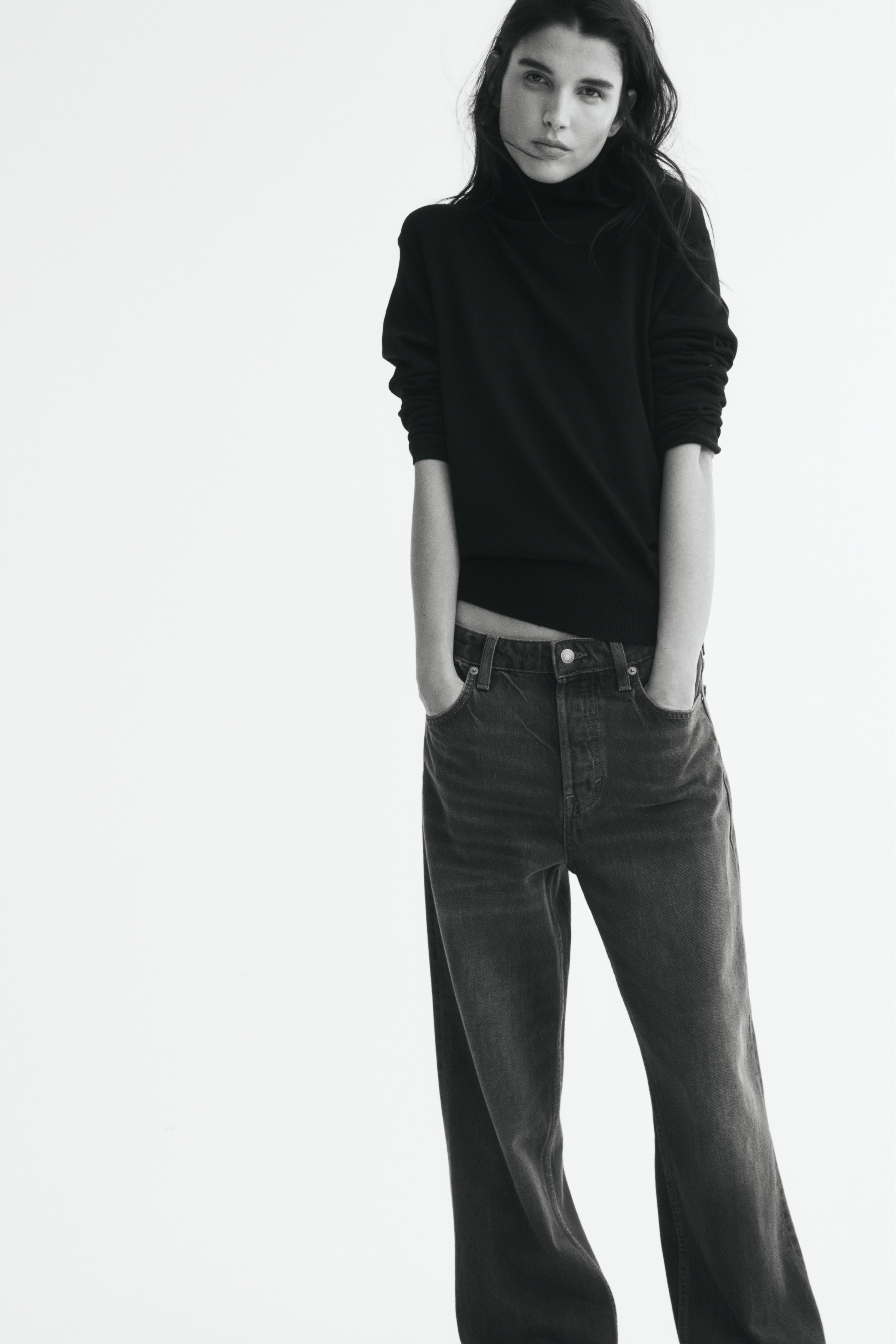 Straight High Waist Jeans