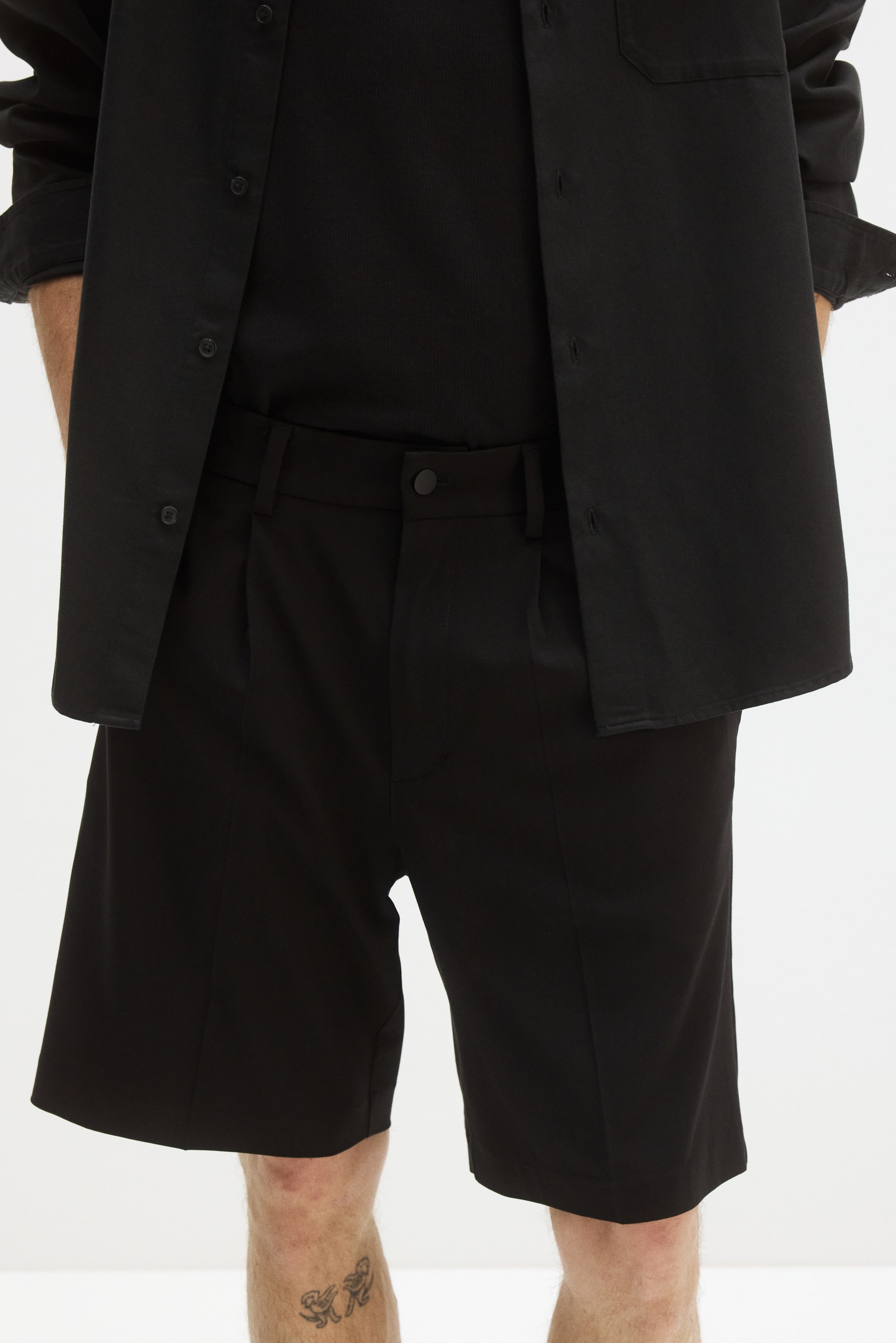 Four-Way Stretch Loose-Fit Shorts