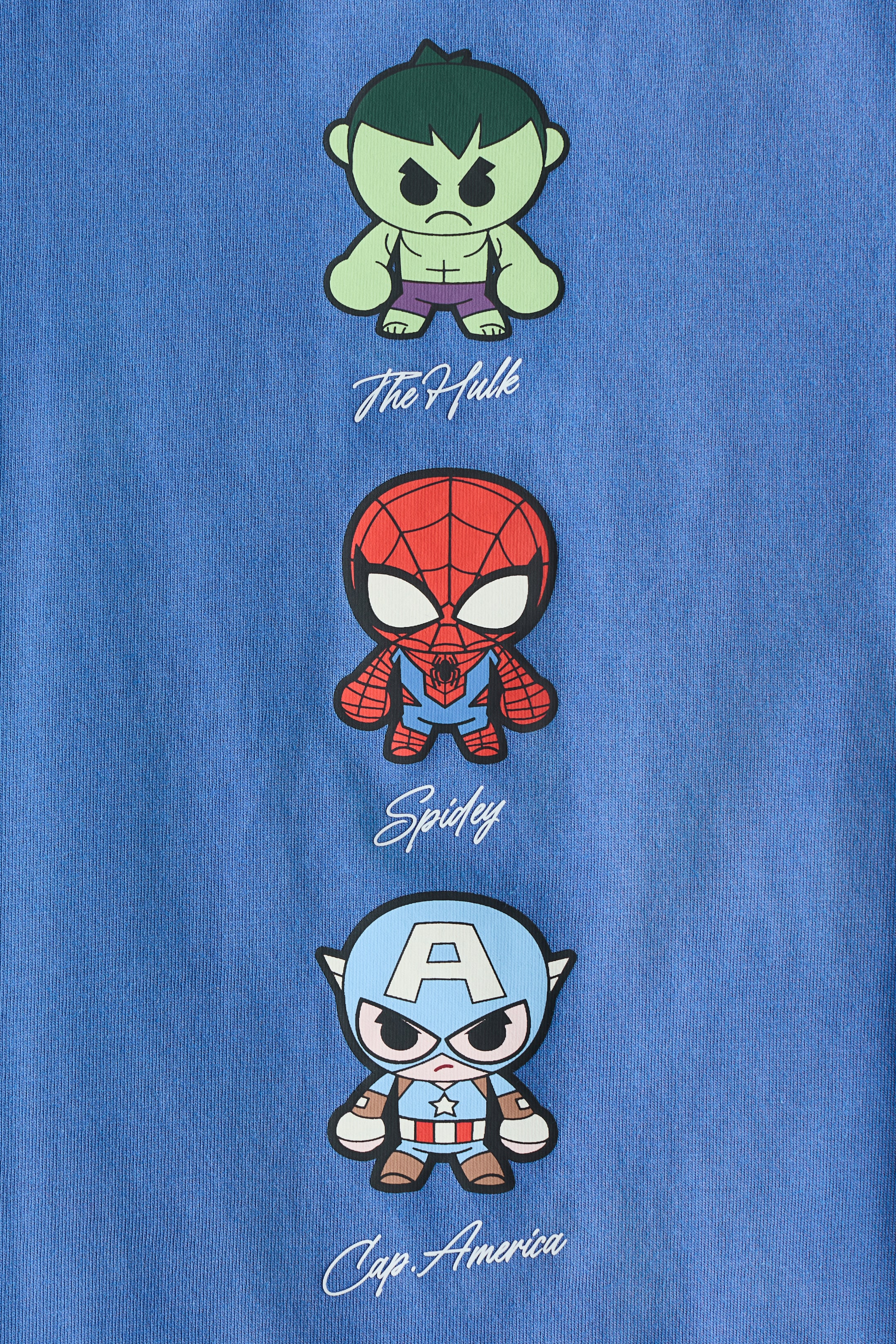 Ampliar la imagen: Playera oversized con diseño - Azul/Marvel Comics - Kids | H&M MX 2