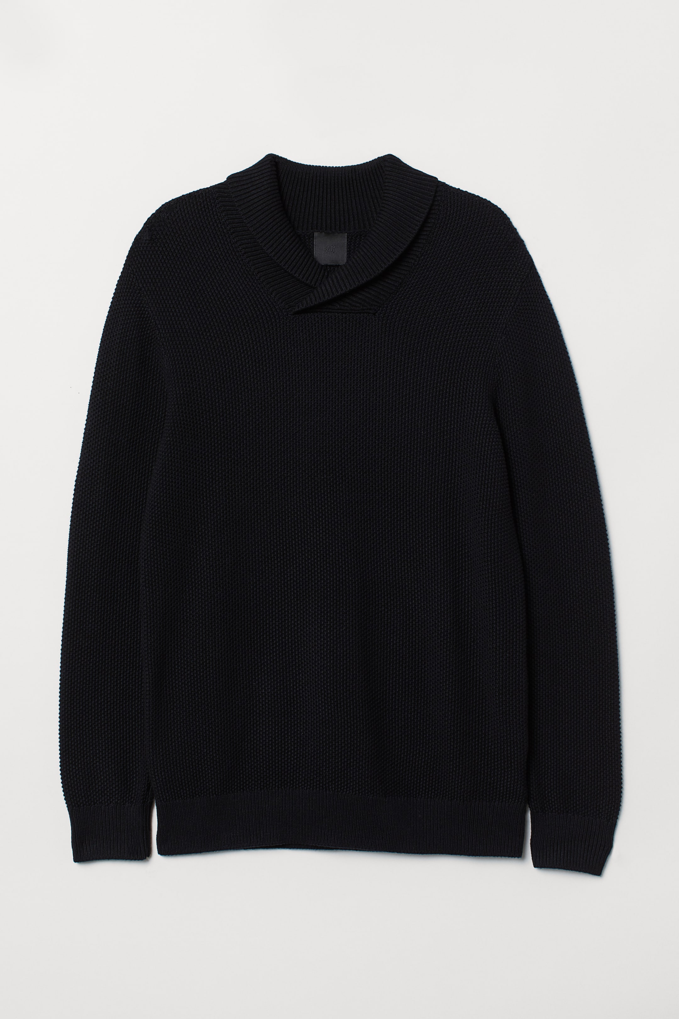 Pullover mit Schalkragen Dunkelblau Men H&M DE